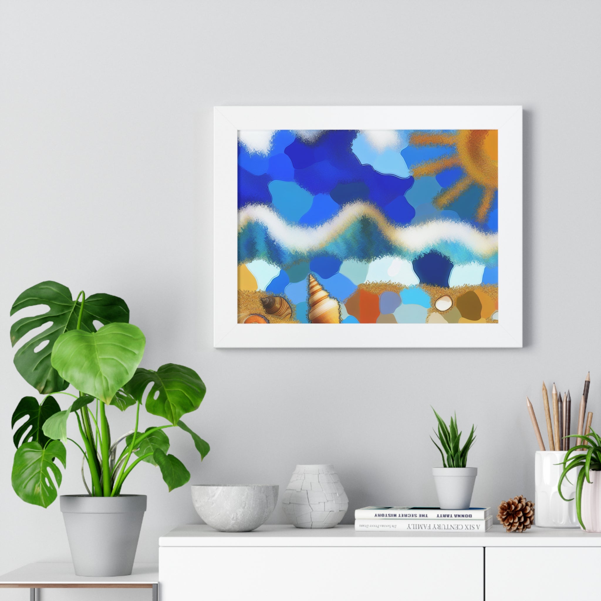 Tidal Dreams and Sunlight | Framed Print