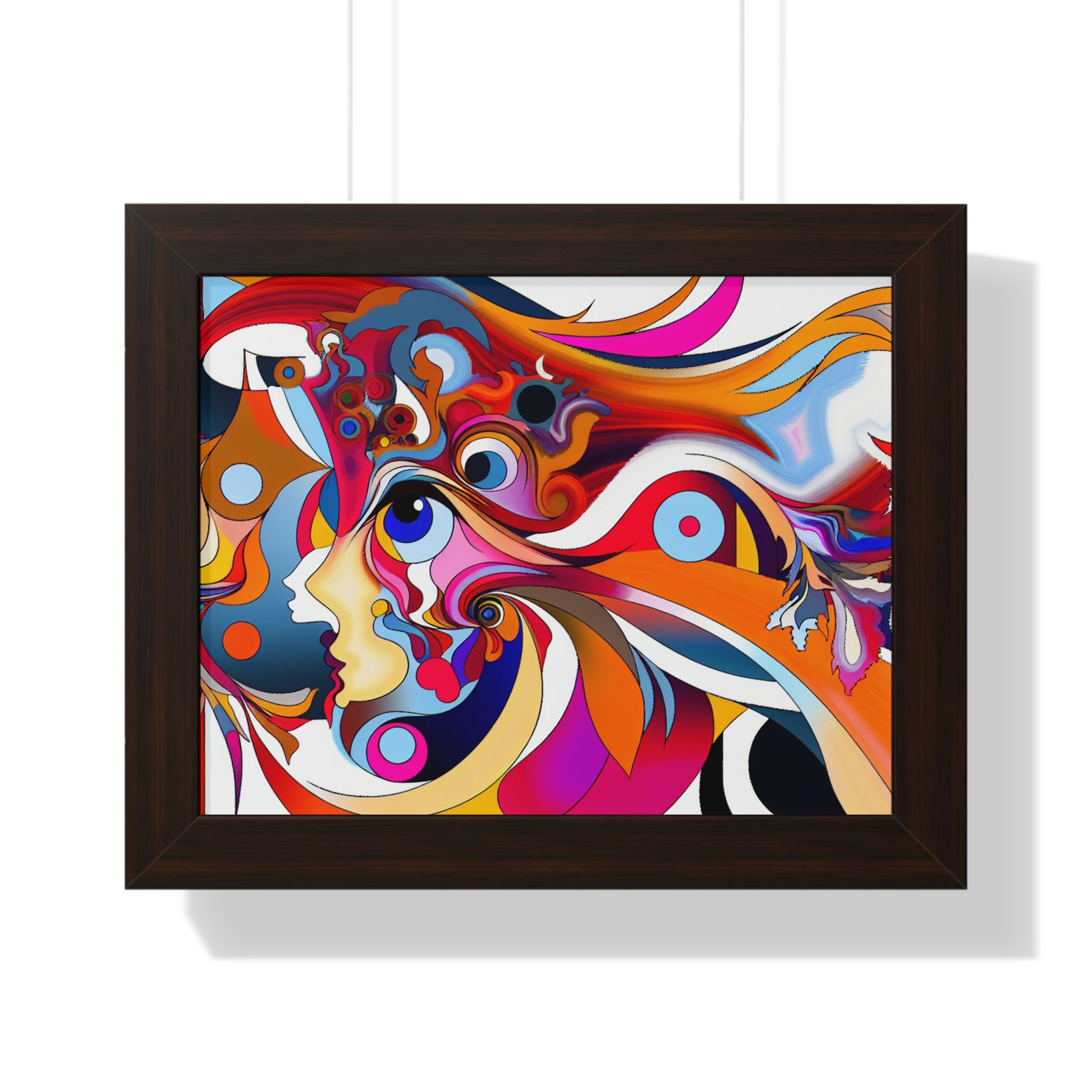 Chroma Dreamscape Fusion | Framed Print