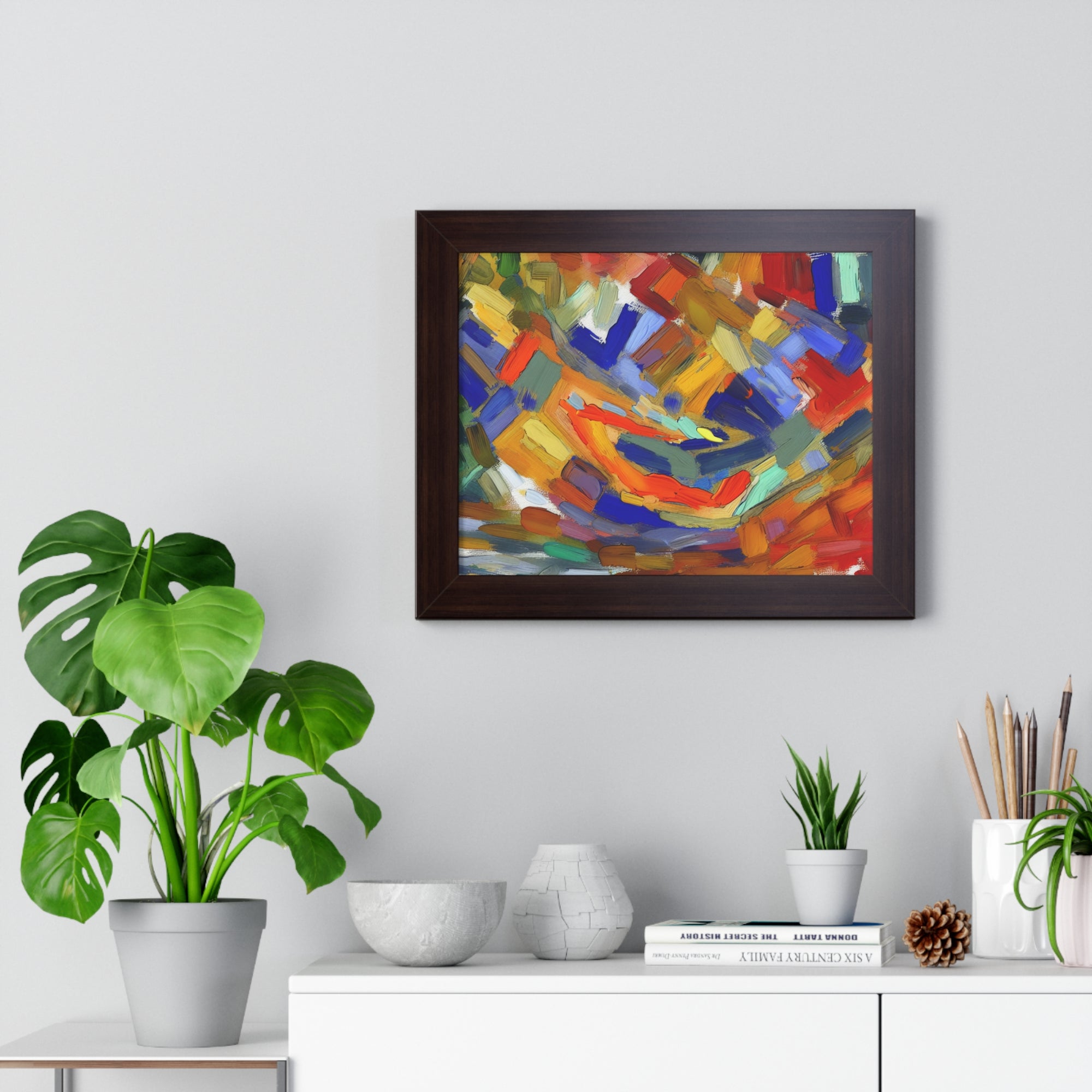 Kaleidoscopic Whirlwind | Framed Print