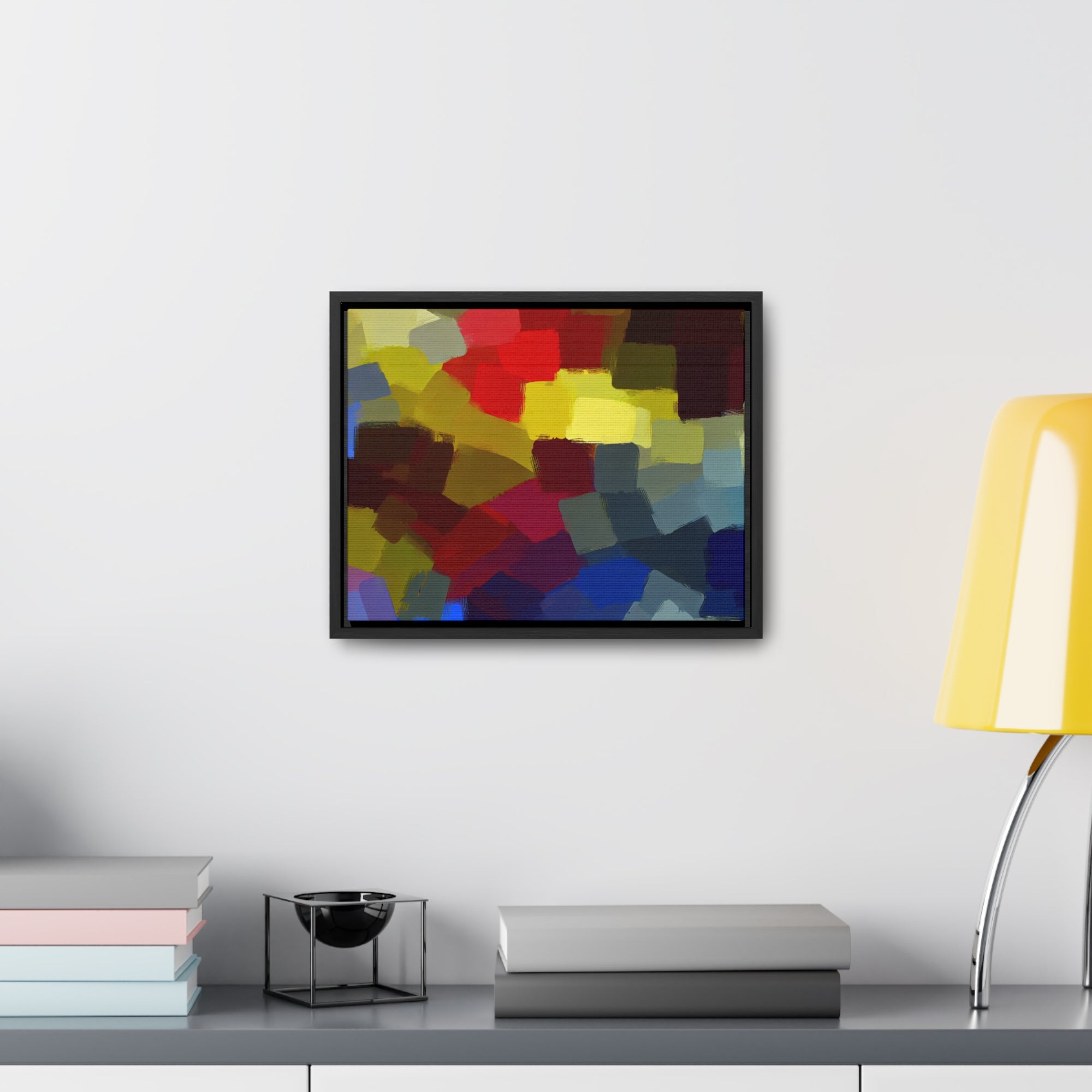 Rhythm of Colors | Framed Canvas