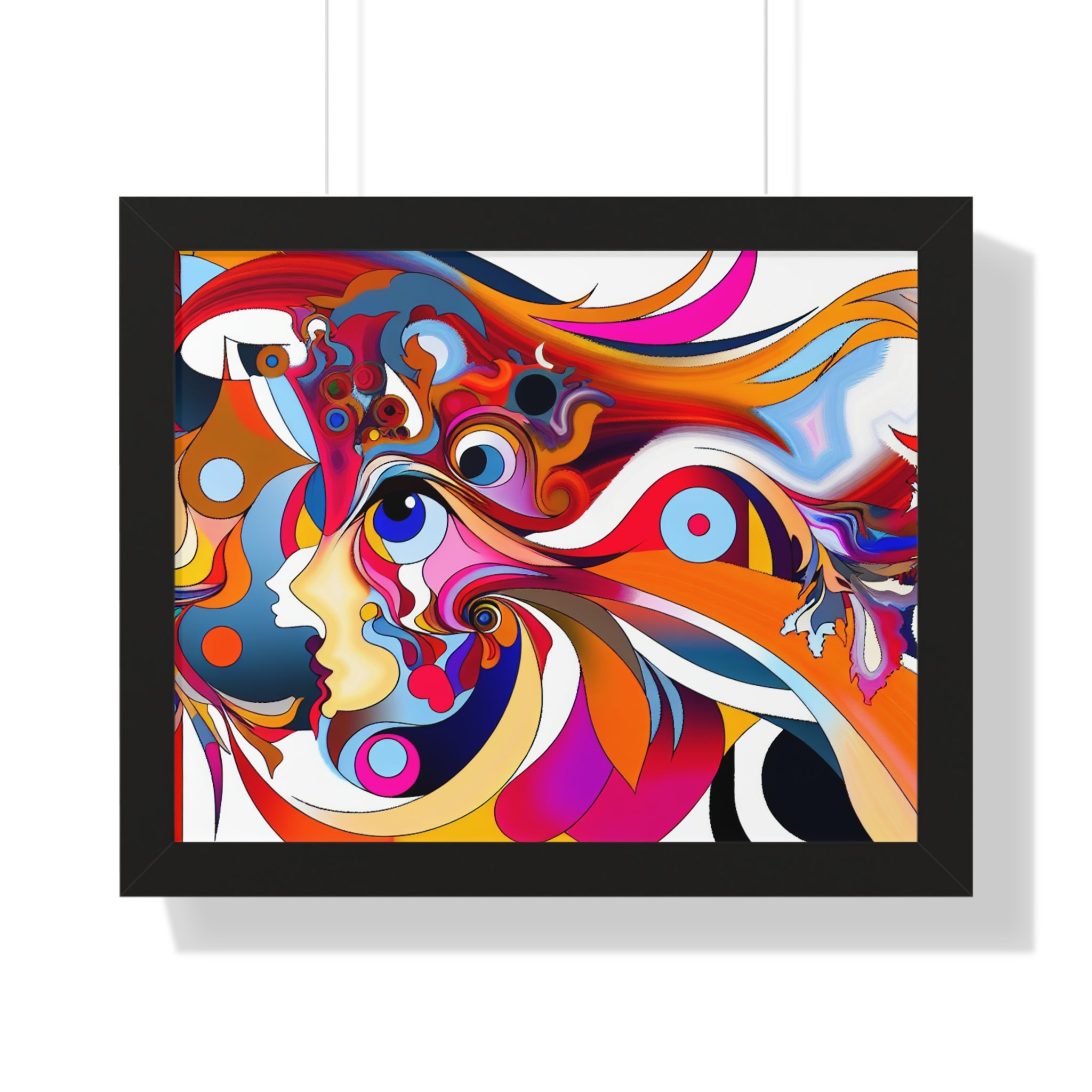 Chroma Dreamscape Fusion | Framed Print