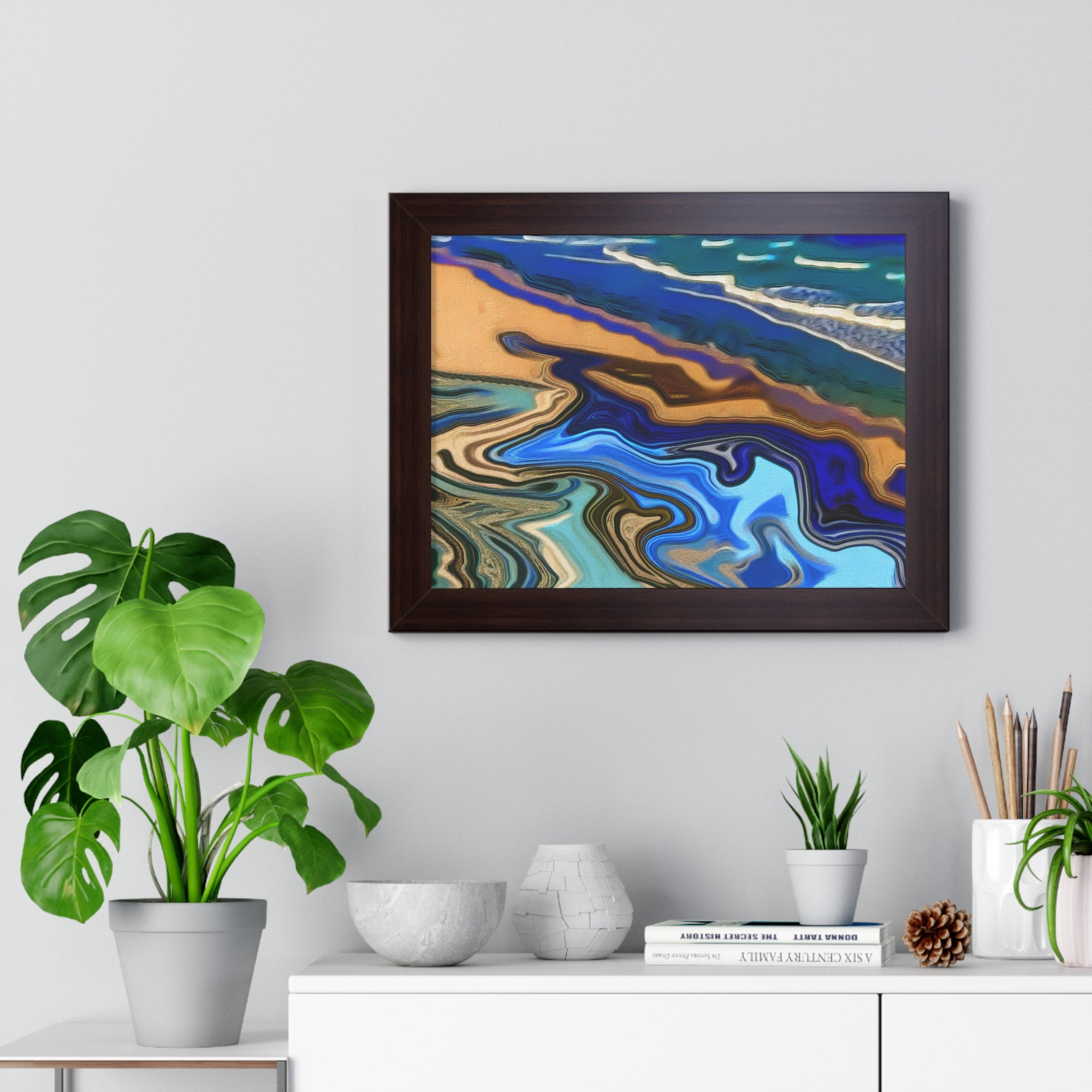 Tidal Whisperings | Framed Print