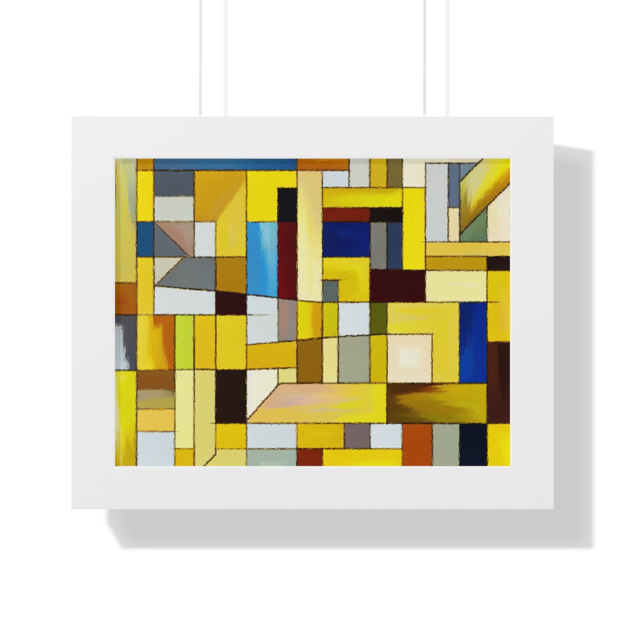 Chromatic Fragments and Light | Framed Print