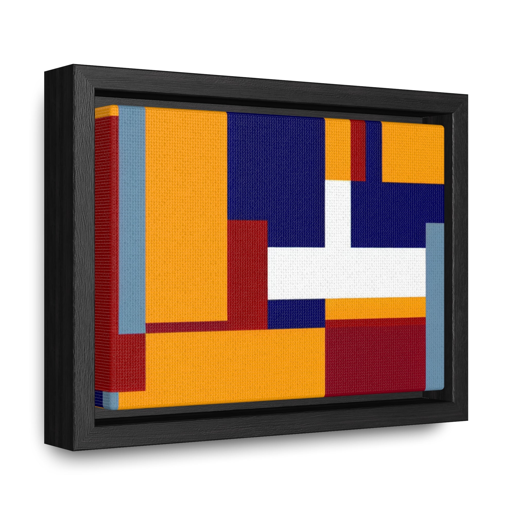 Harmony in Geometry | Framed Canvas