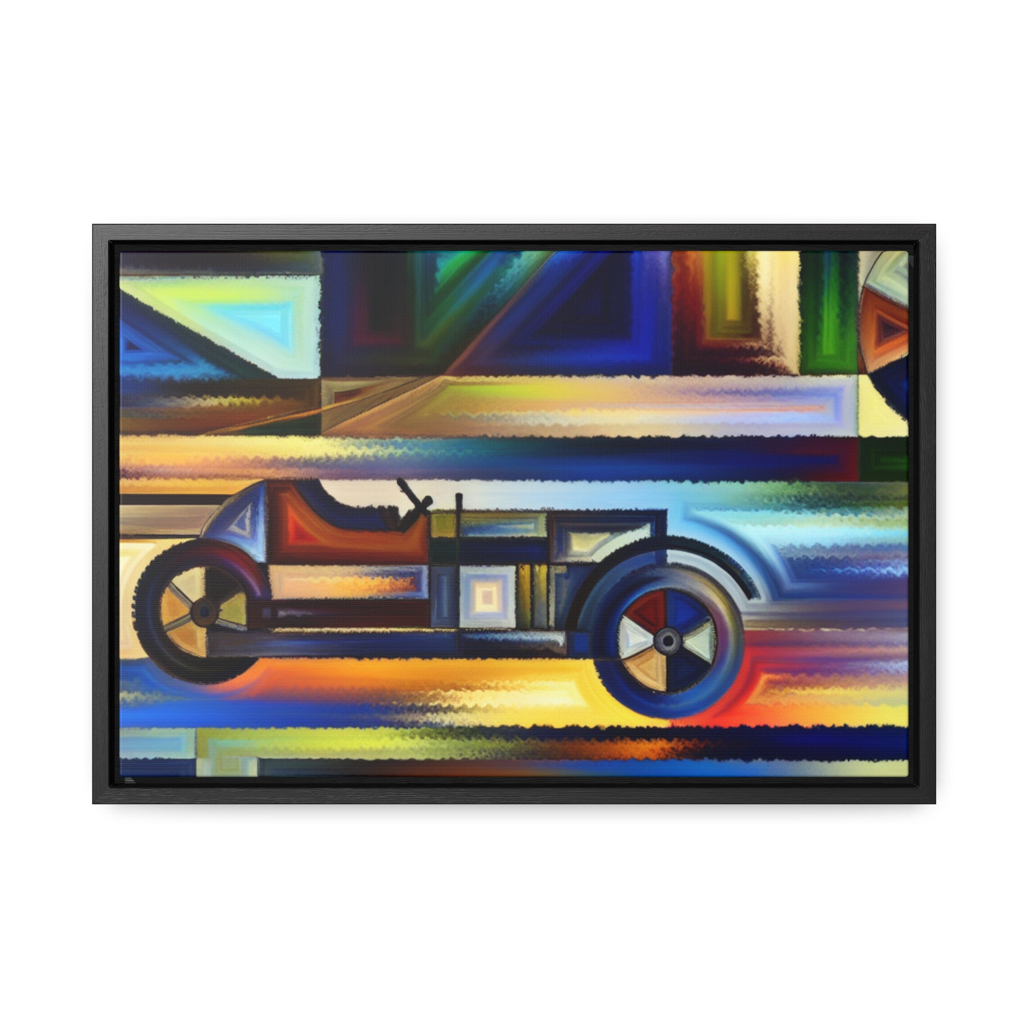 Velocity and Vibration | Framed Canvas