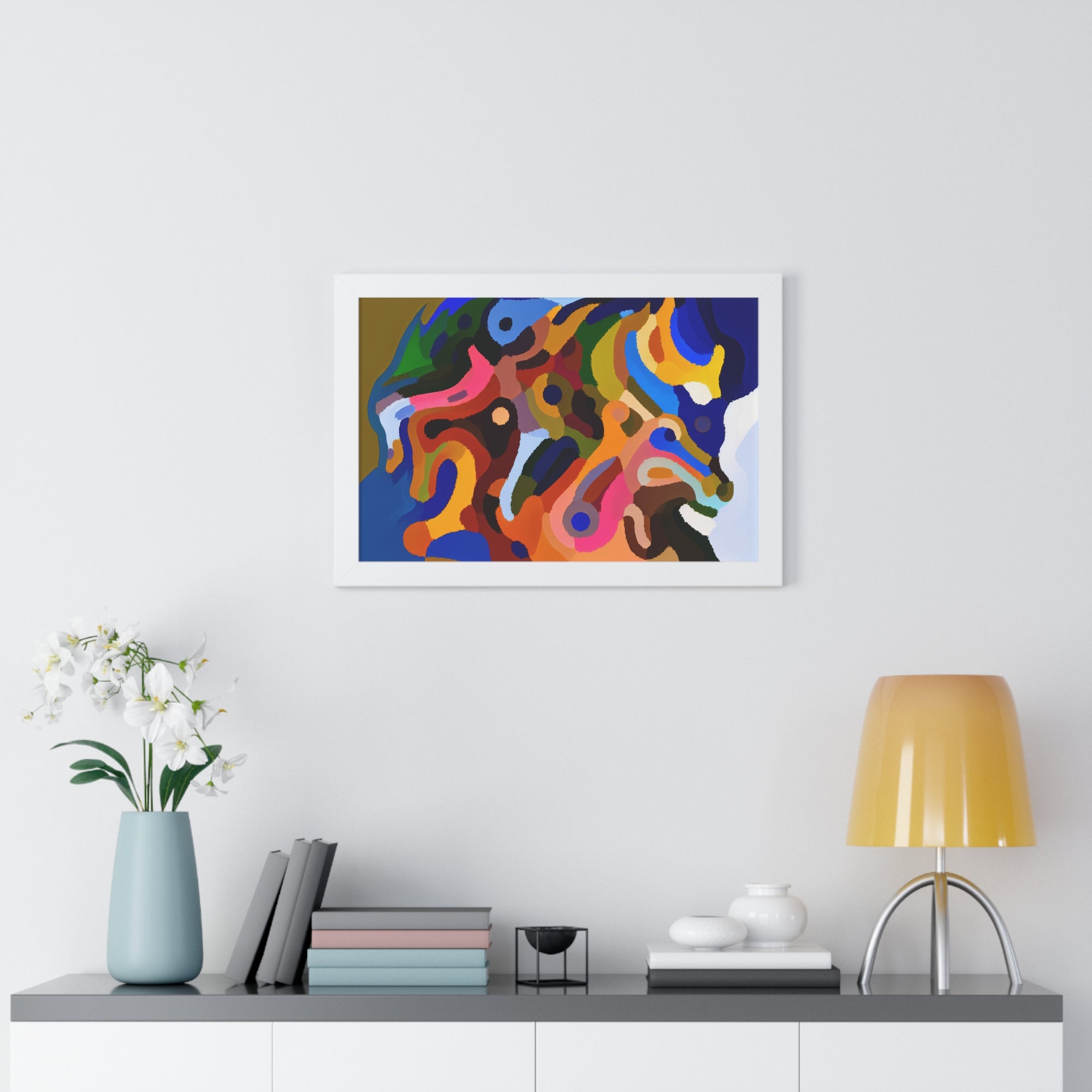 Primal Whispers of Motion | Framed Print