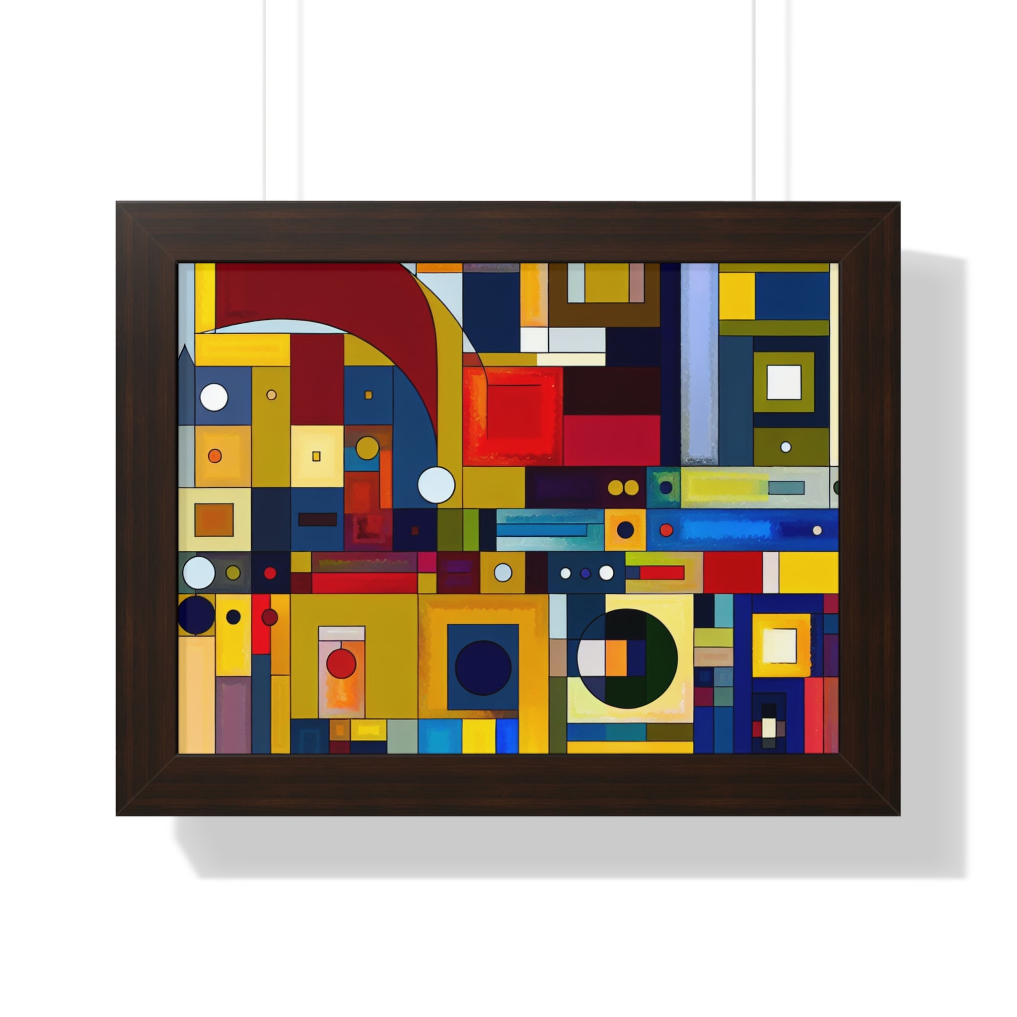 Chromatic Intersections | Framed Print