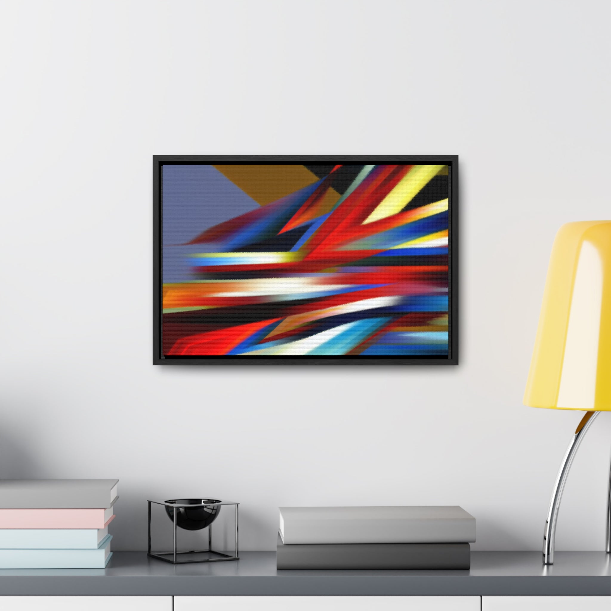 Chaotic Harmony Expressed | Framed Canvas