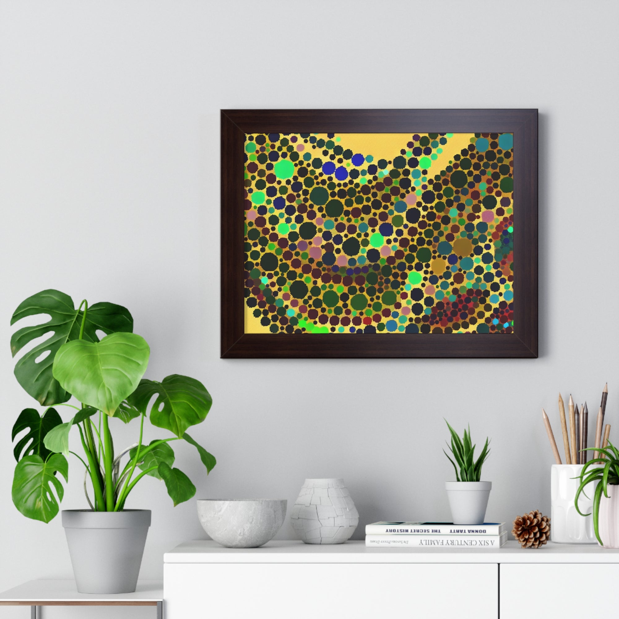 Circles of Cosmic Flow | Framed Print