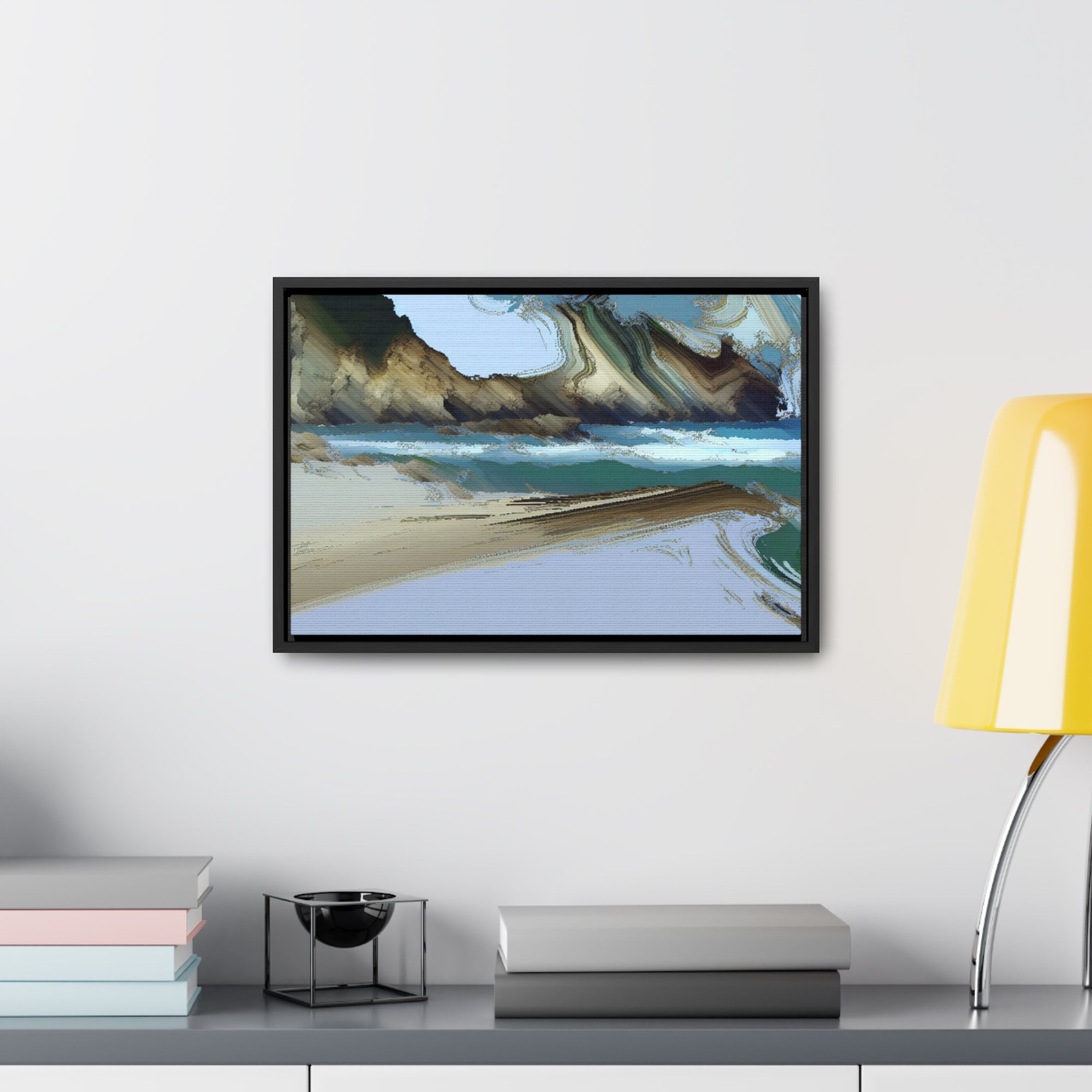 Tides of Imagination | Framed Canvas