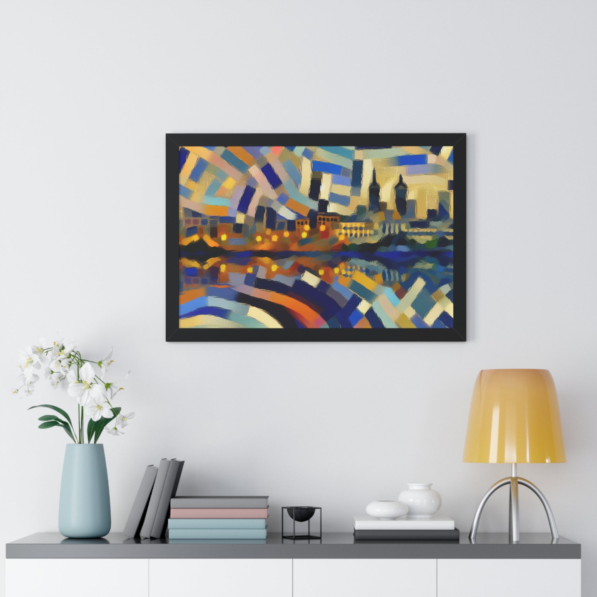 Urban Mirage and Flow | Framed Print