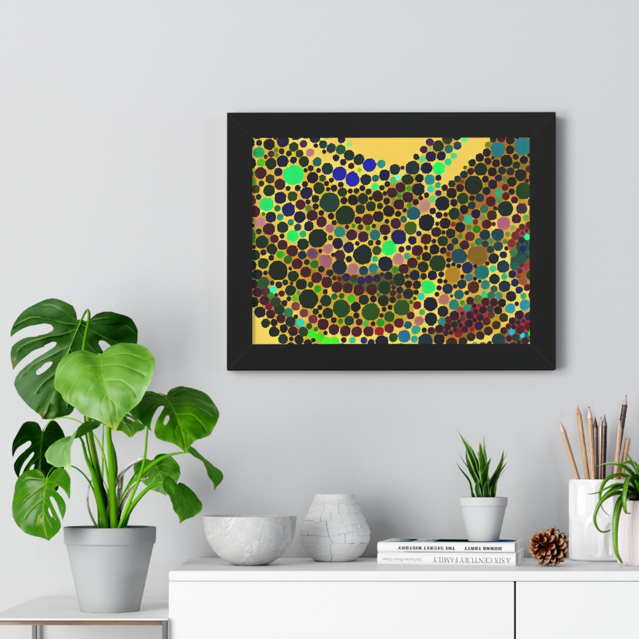 Circles of Cosmic Flow | Framed Print