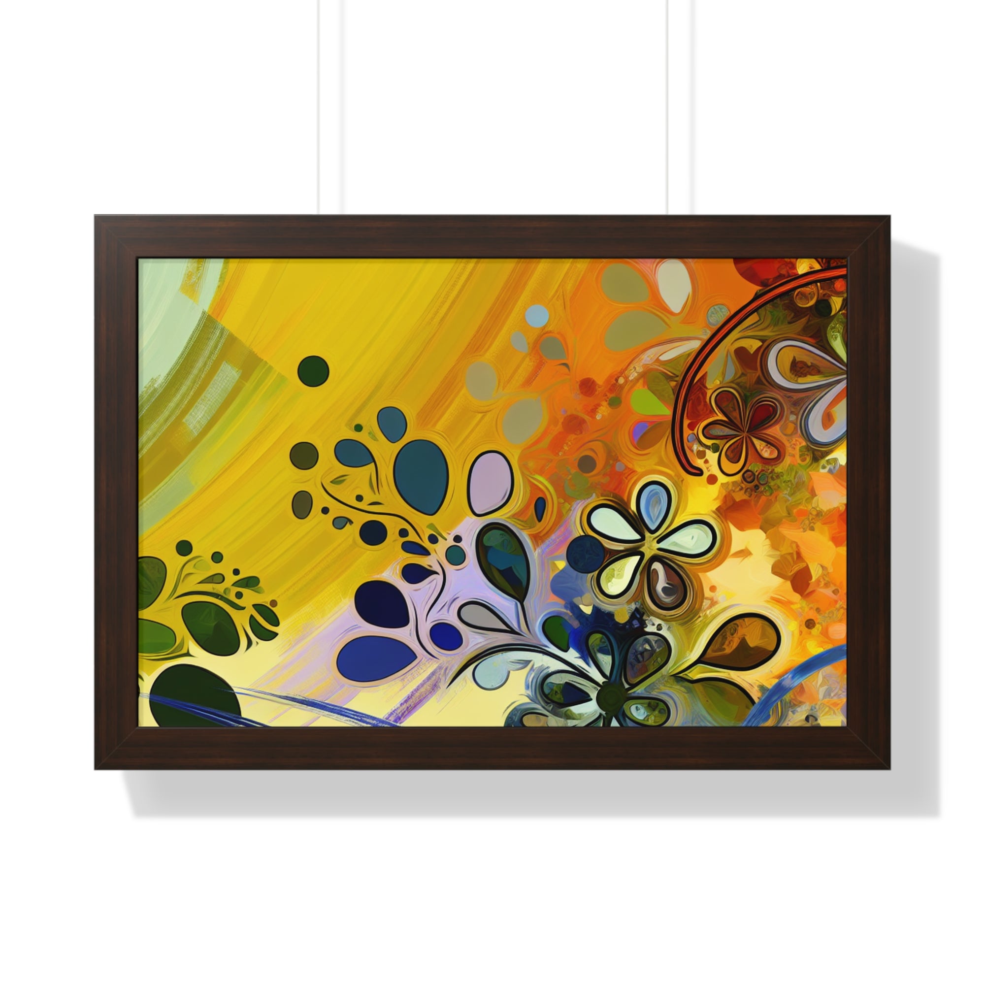 Whimsy in Bloom | Framed Print