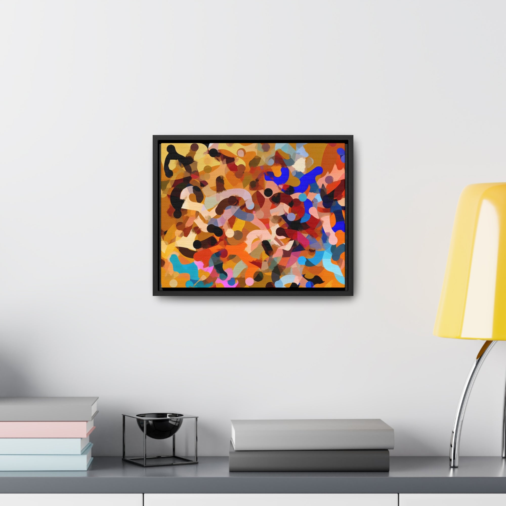 Wild Whispers and Colors | Framed Canvas