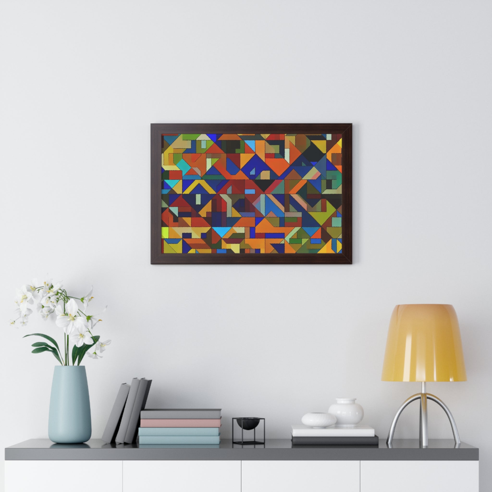 Kaleidoscope of Motion | Framed Print