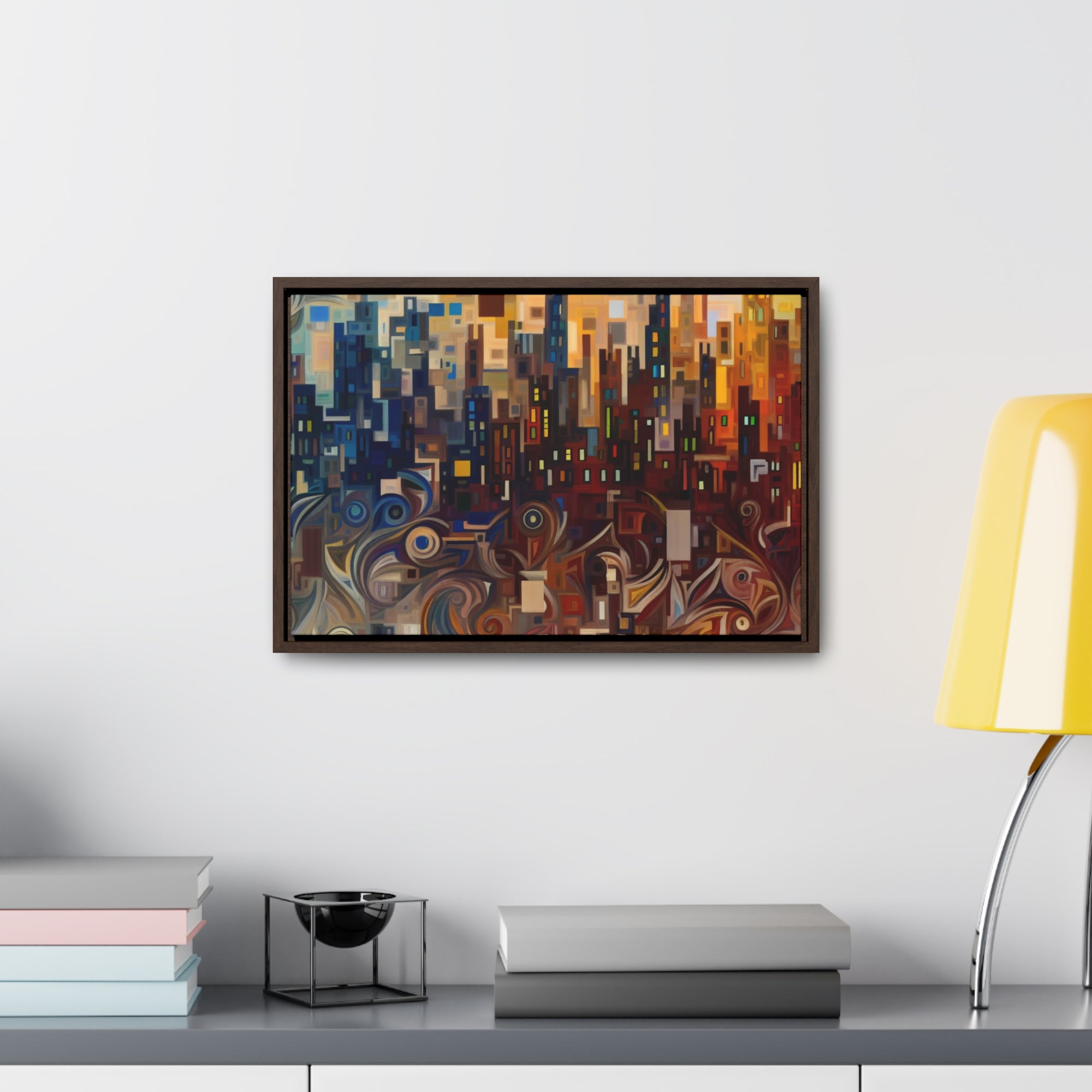 Metropolitan Rhythm | Framed Canvas