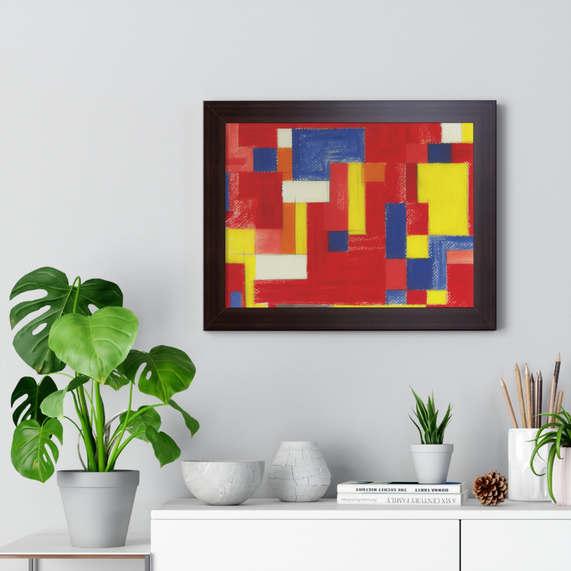 Vibrant Rhythmic Harmony | Framed Print