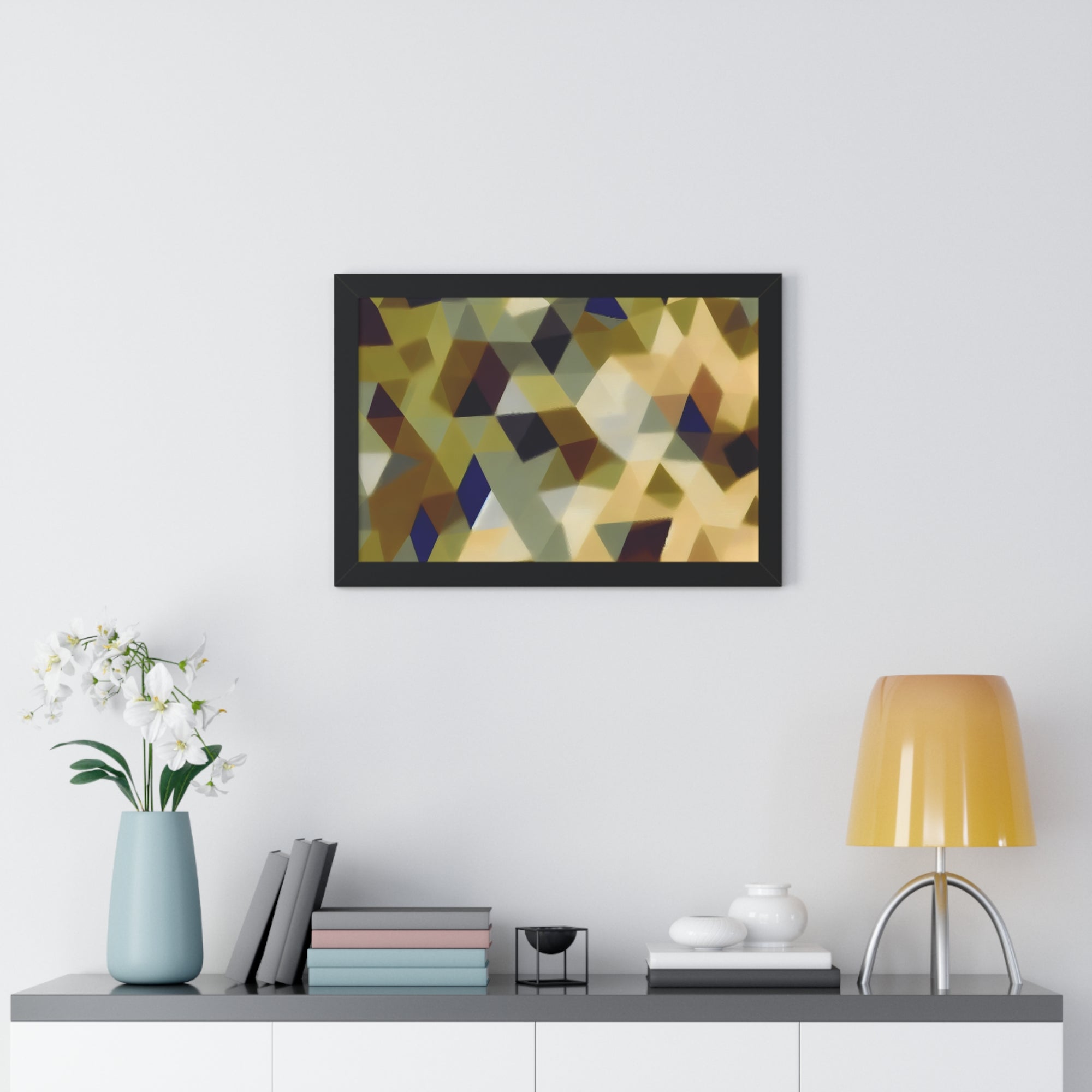 Retro Reflections and Whispers | Framed Print