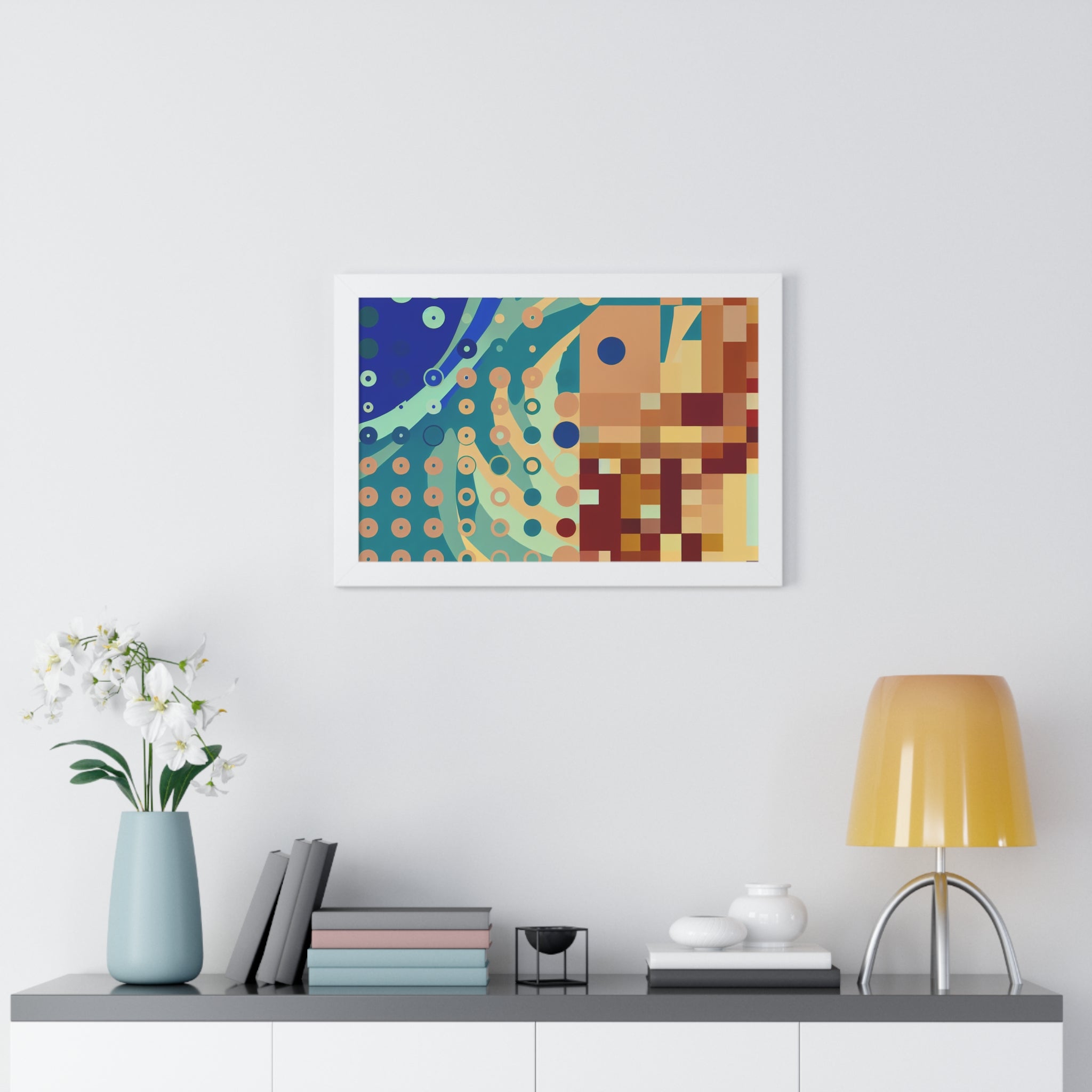 Whirlwind of Colors | Framed Print