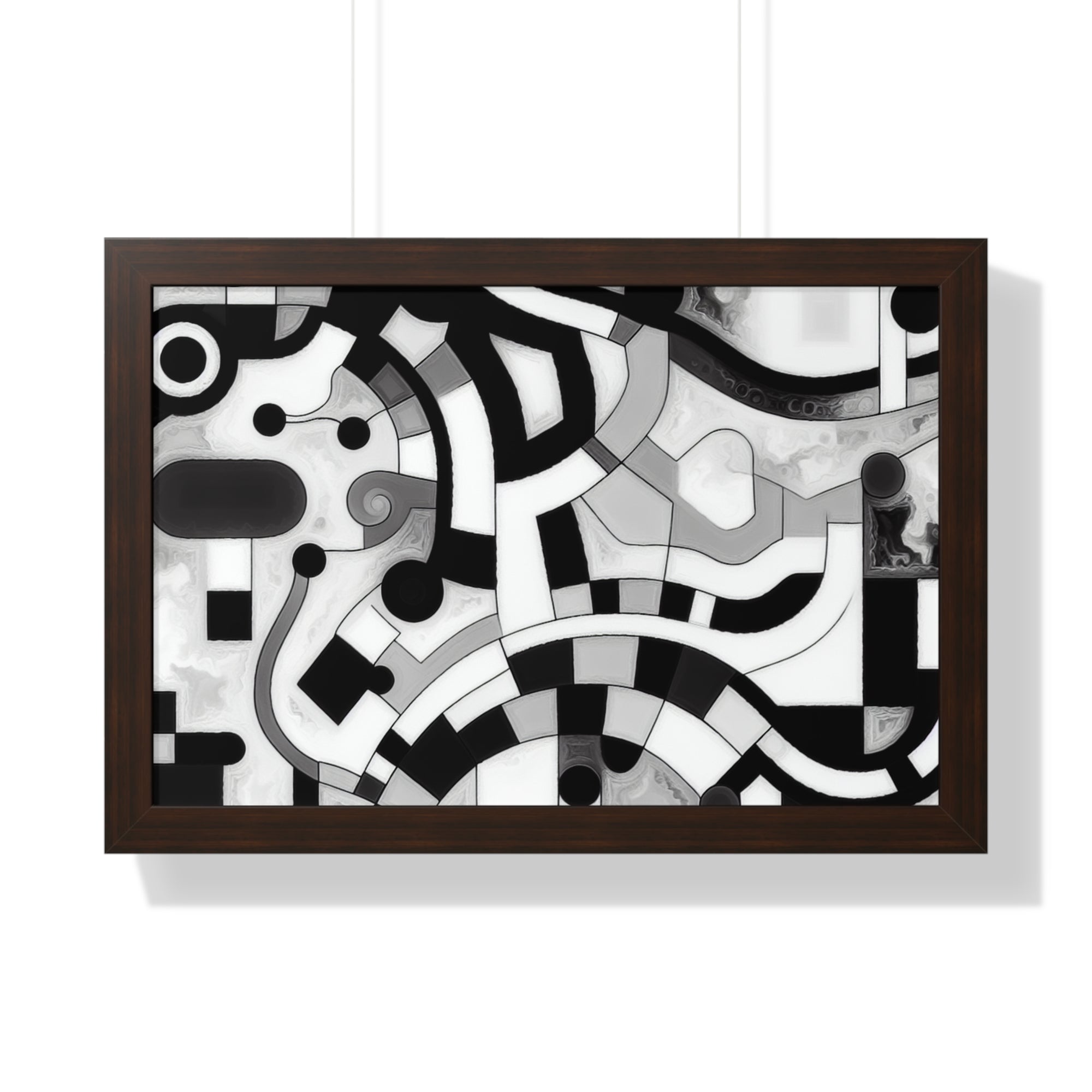 Rhythm of Shadows | Framed Print