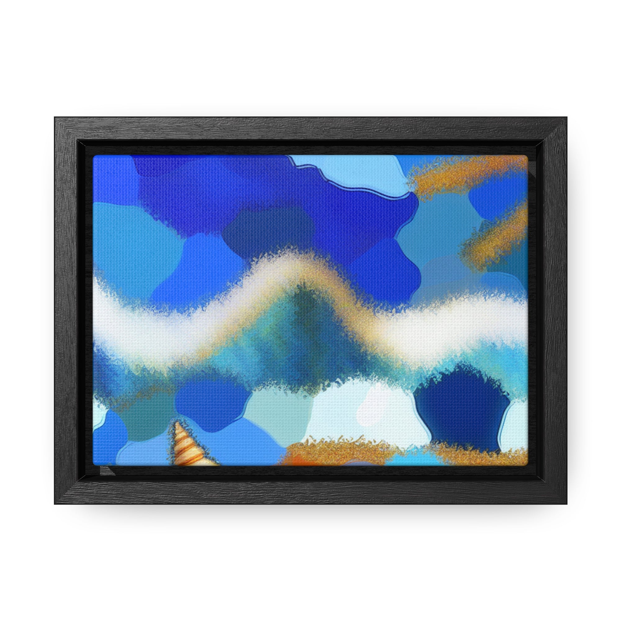 Tidal Dreams and Sunlight | Framed Canvas