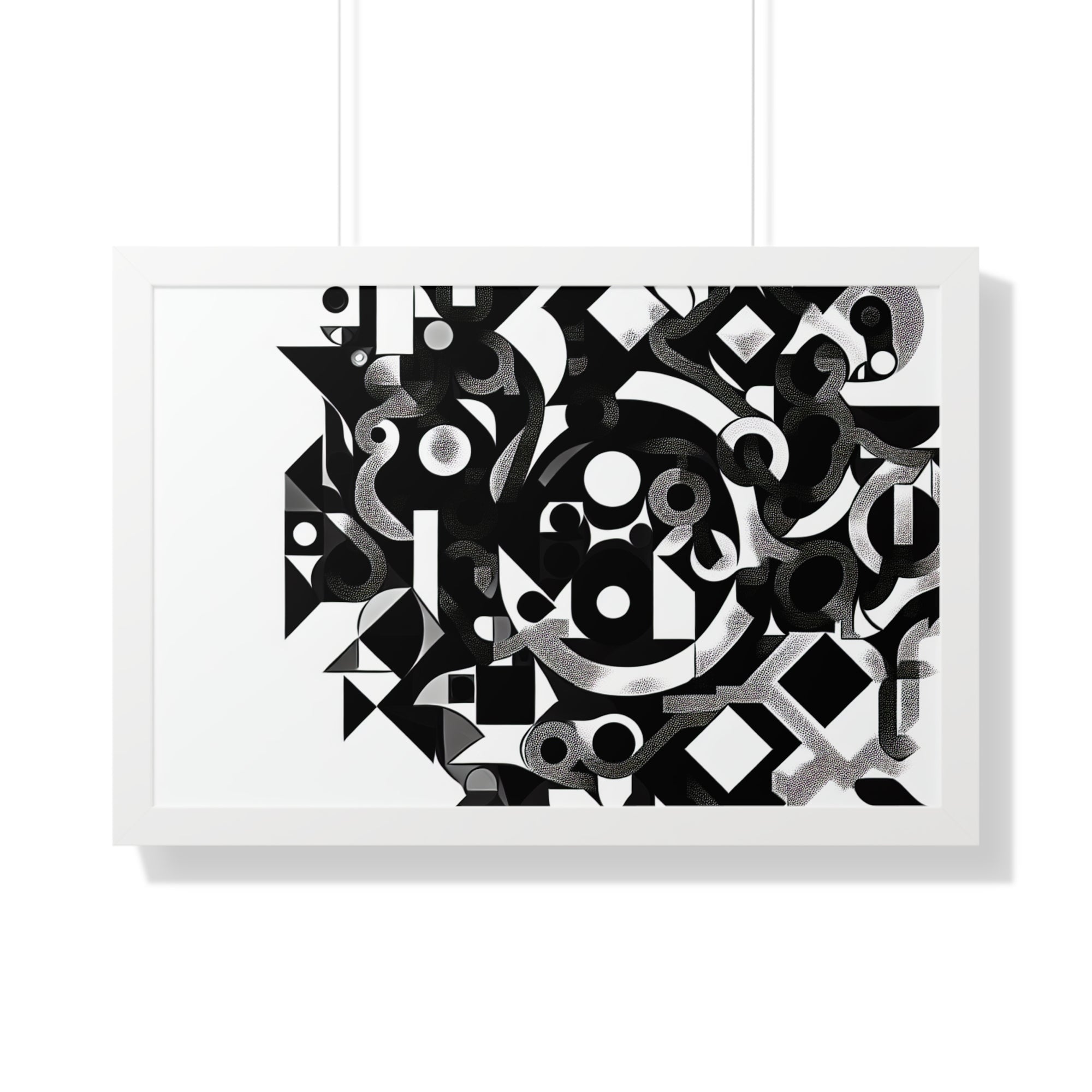 Eclipse of Contrast | Framed Print