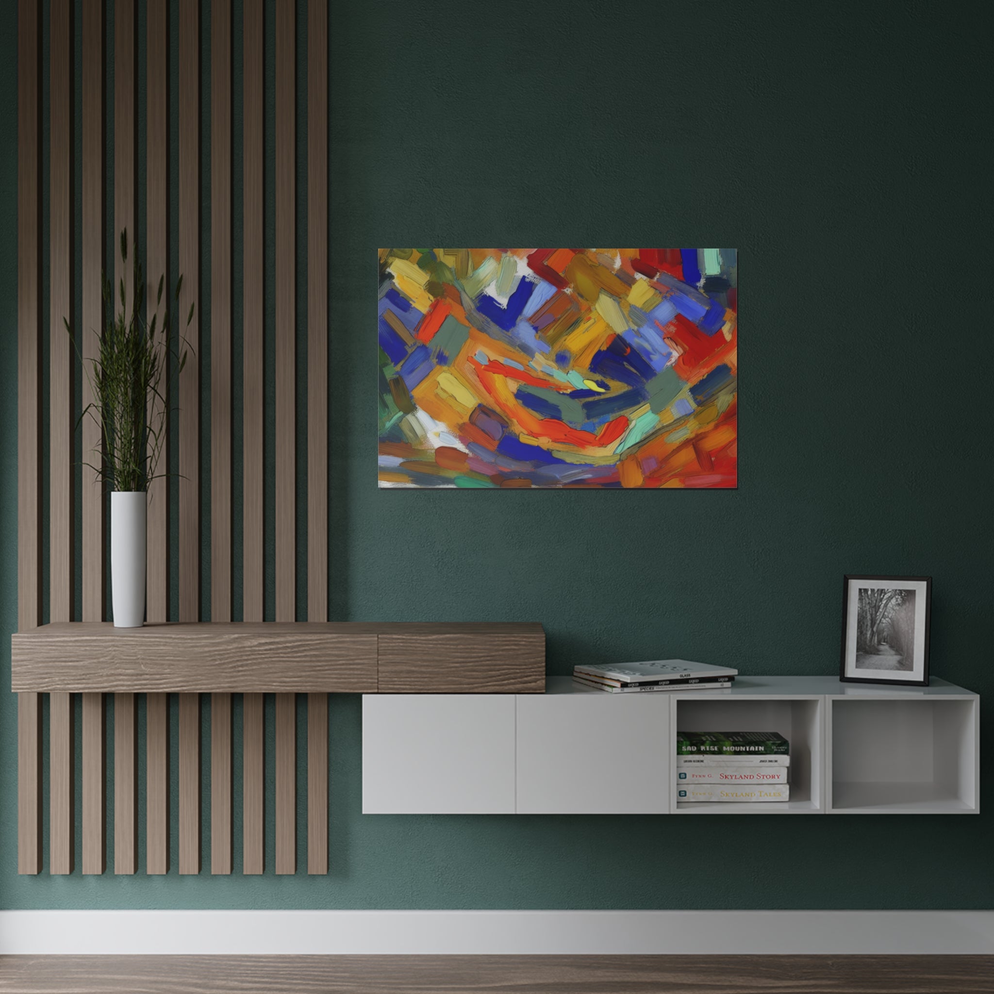 Kaleidoscopic Whirlwind | Satin Print