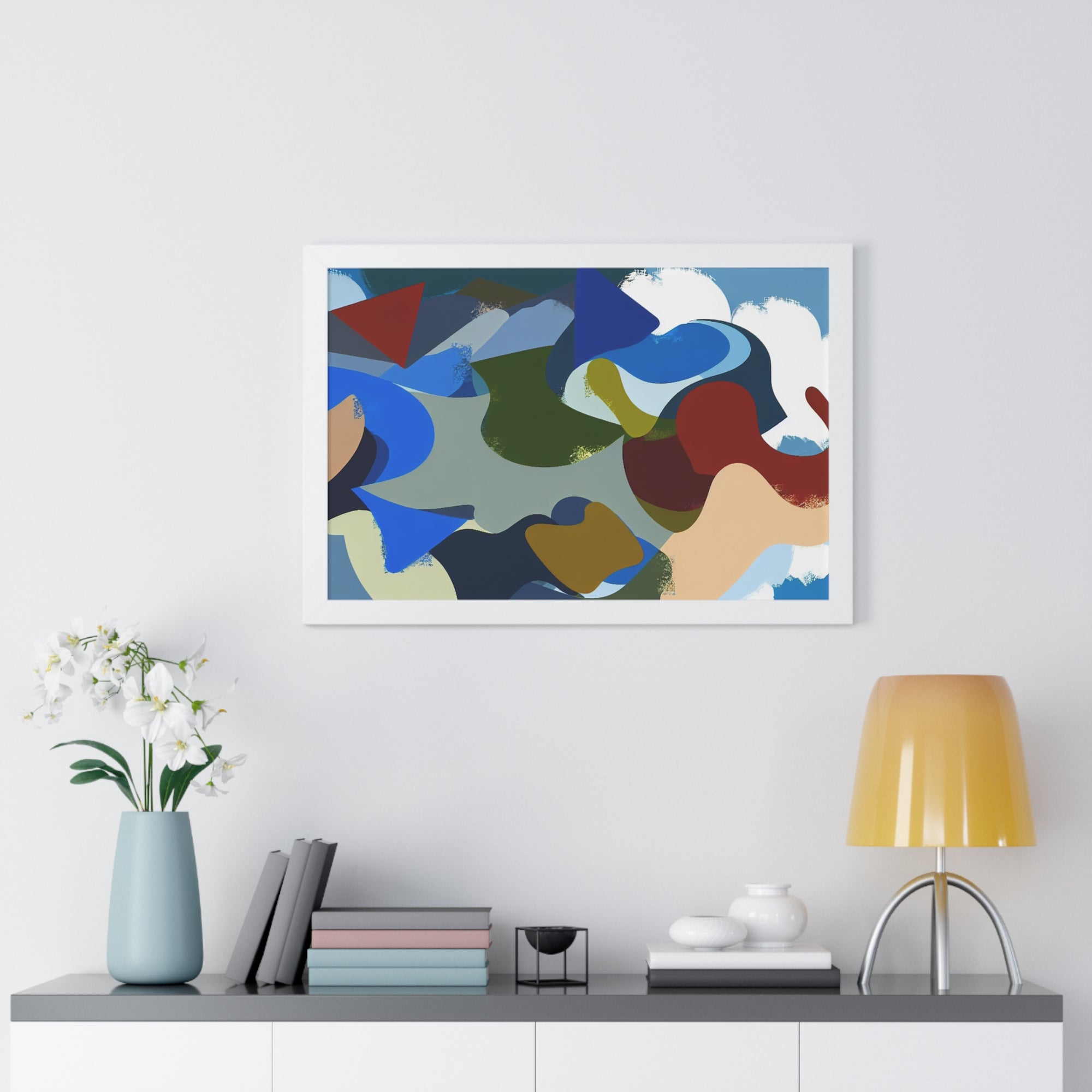 Elysian Echoes of Earth | Framed Print