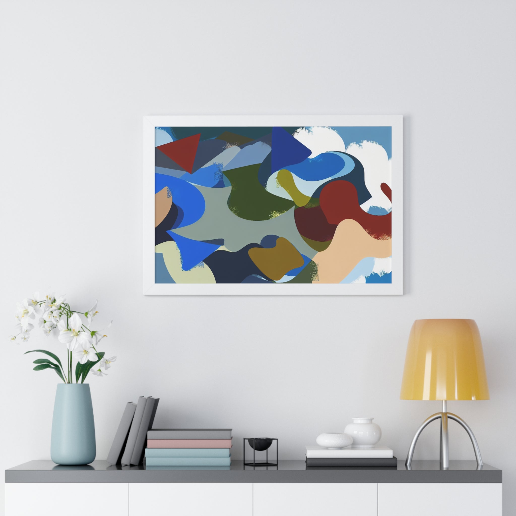 Elysian Echoes of Earth | Framed Print