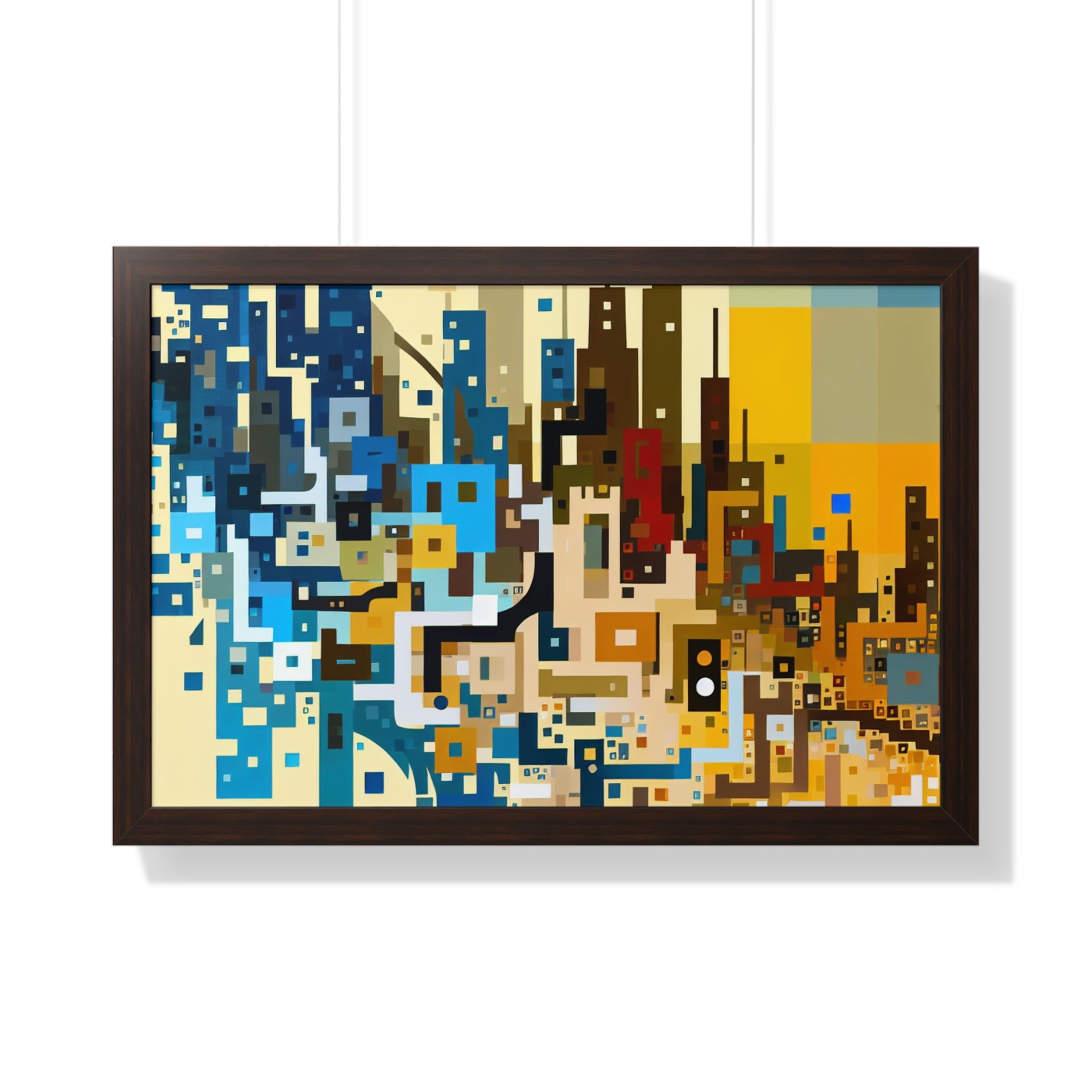 Metro Mirage | Framed Print