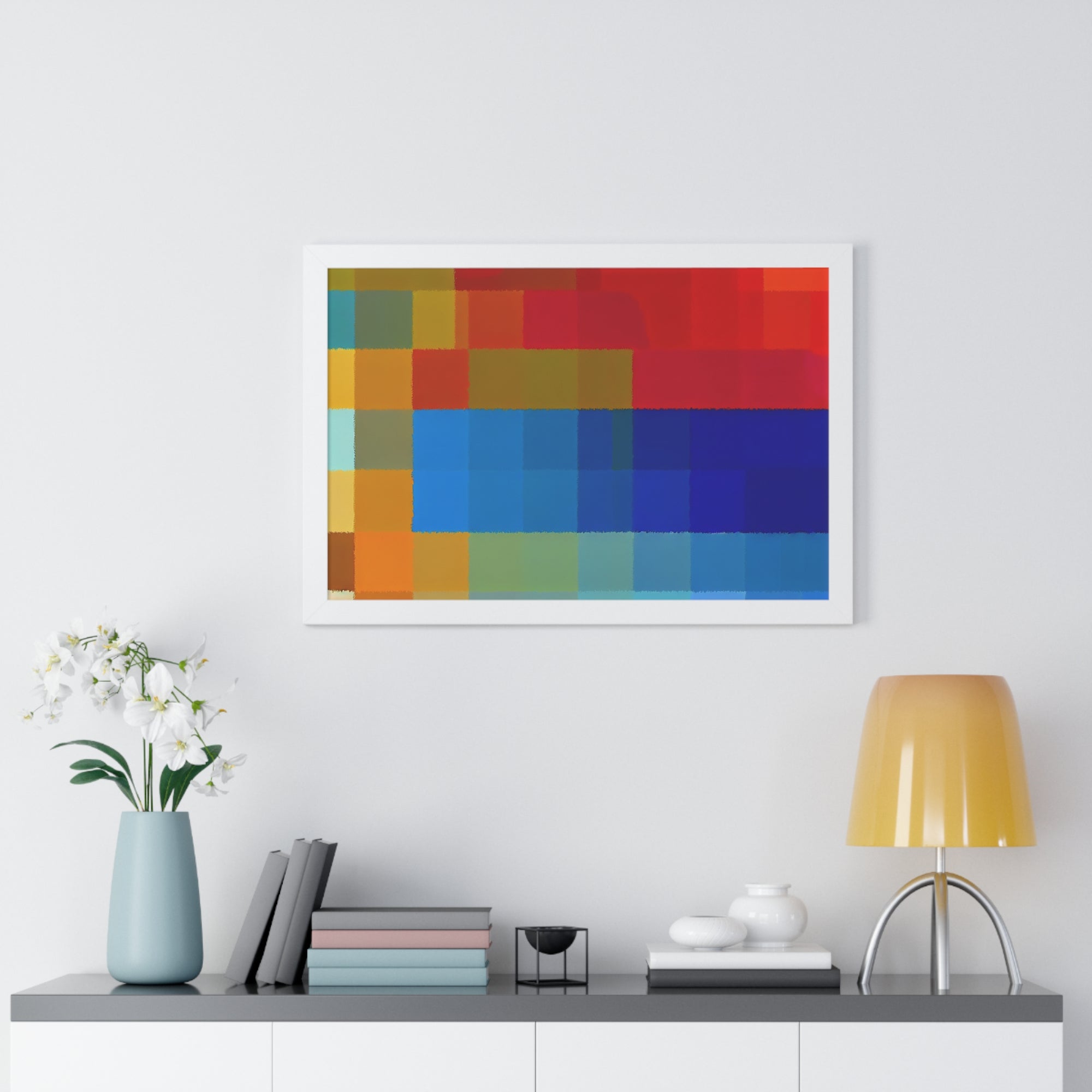 Rhythm of Color | Framed Print