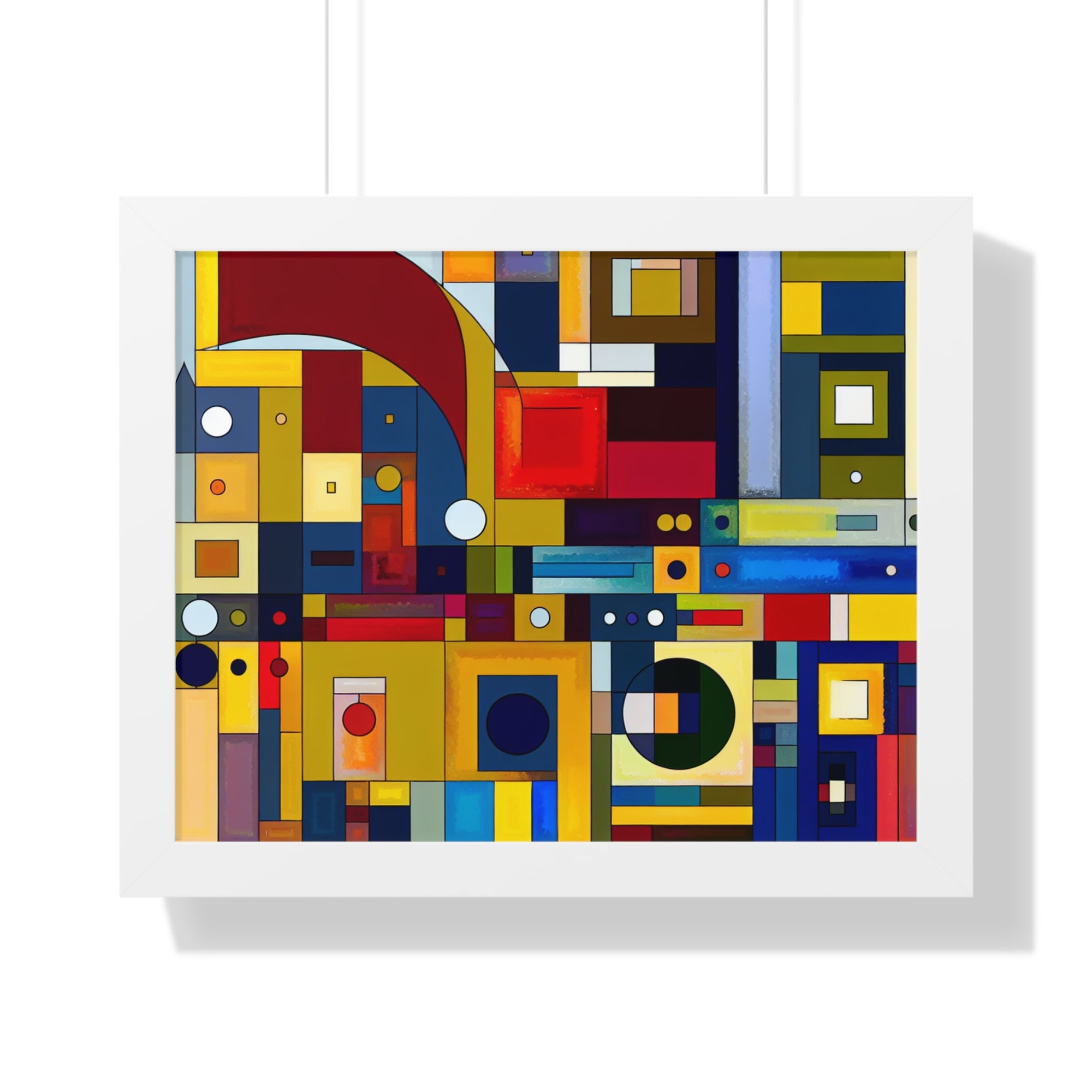 Chromatic Intersections | Framed Print