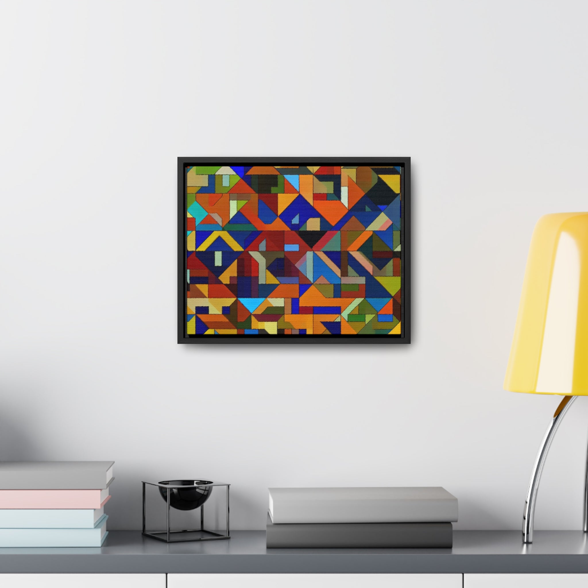 Kaleidoscope of Motion | Framed Canvas