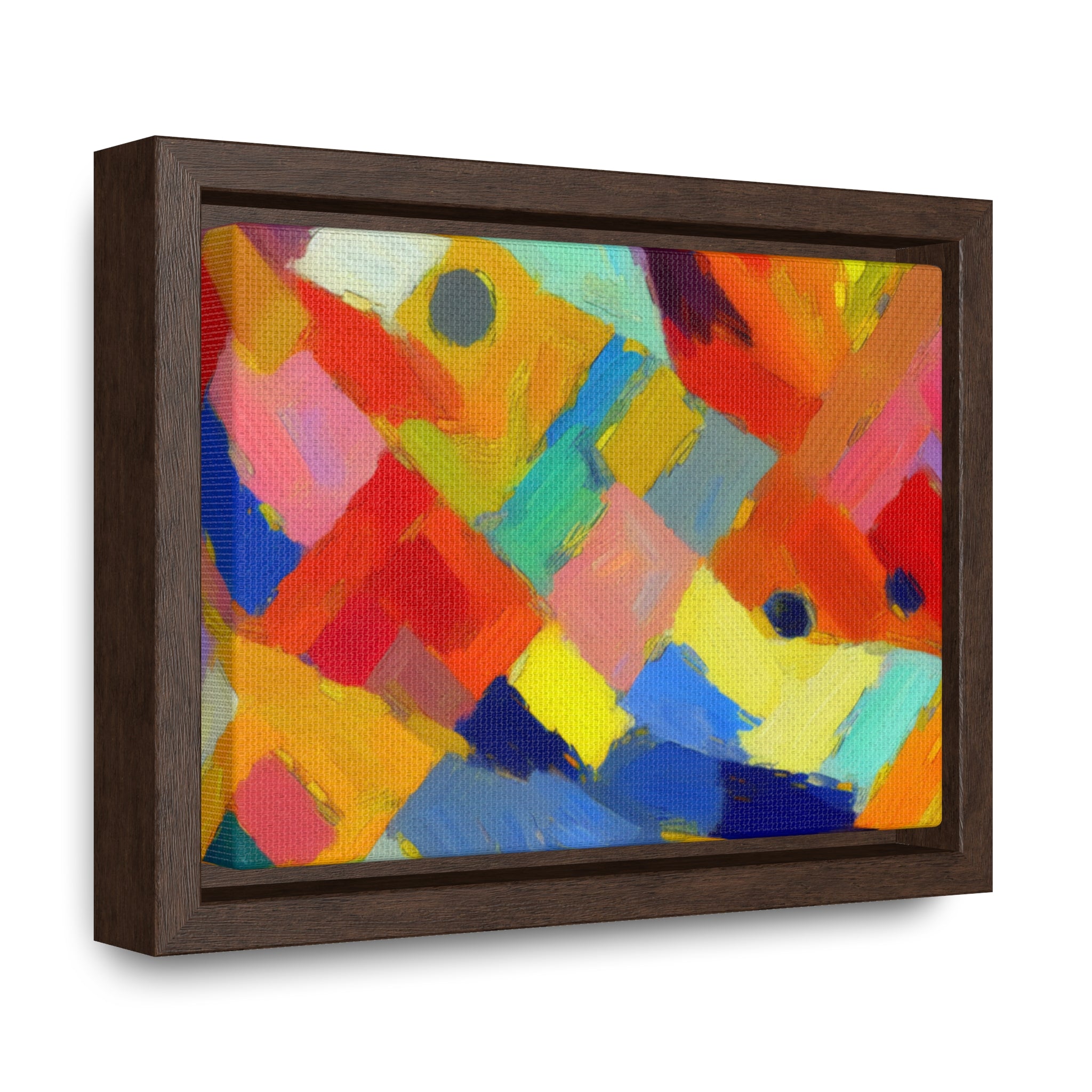 Dynamic Harmony in Color | Framed Canvas