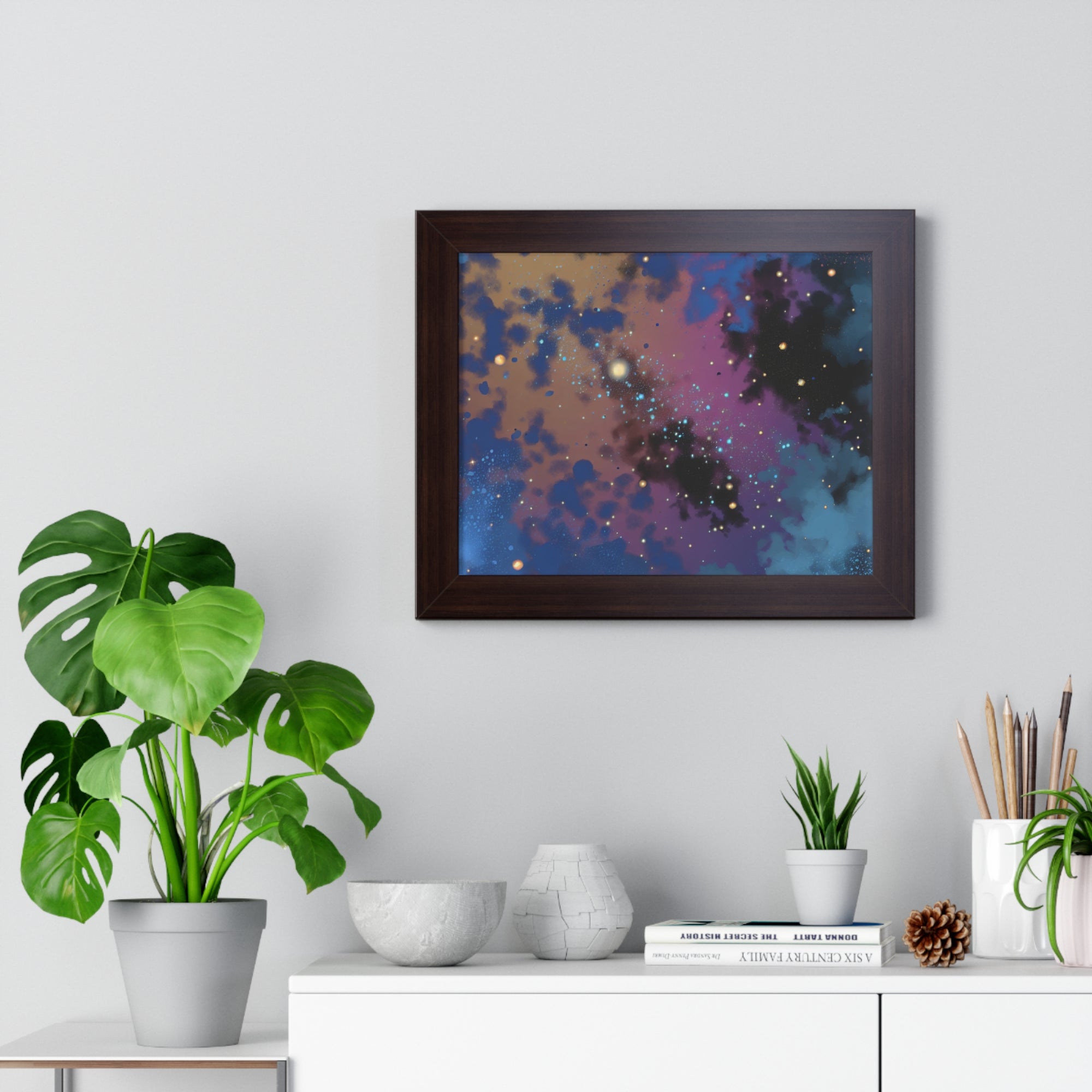 Galactic Whispers and Dreams | Framed Print