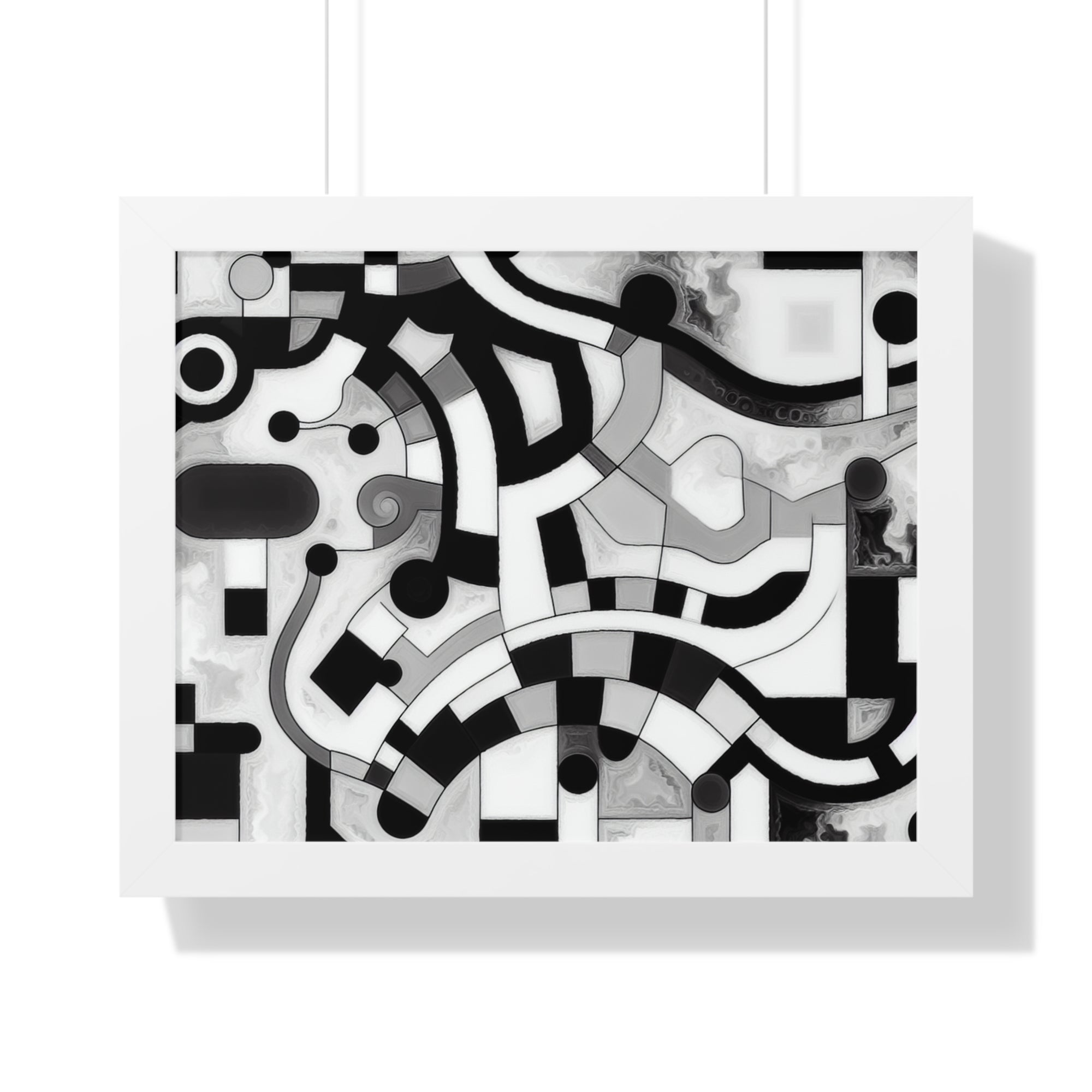 Rhythm of Shadows | Framed Print