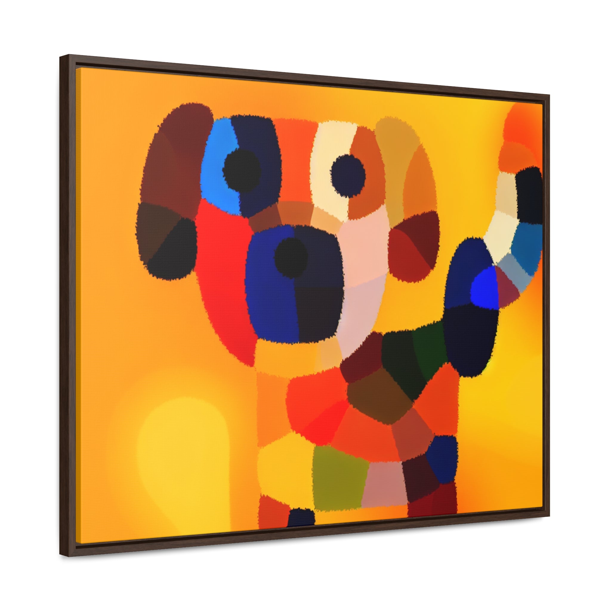 Patches of Playfulness | Framed Canvas