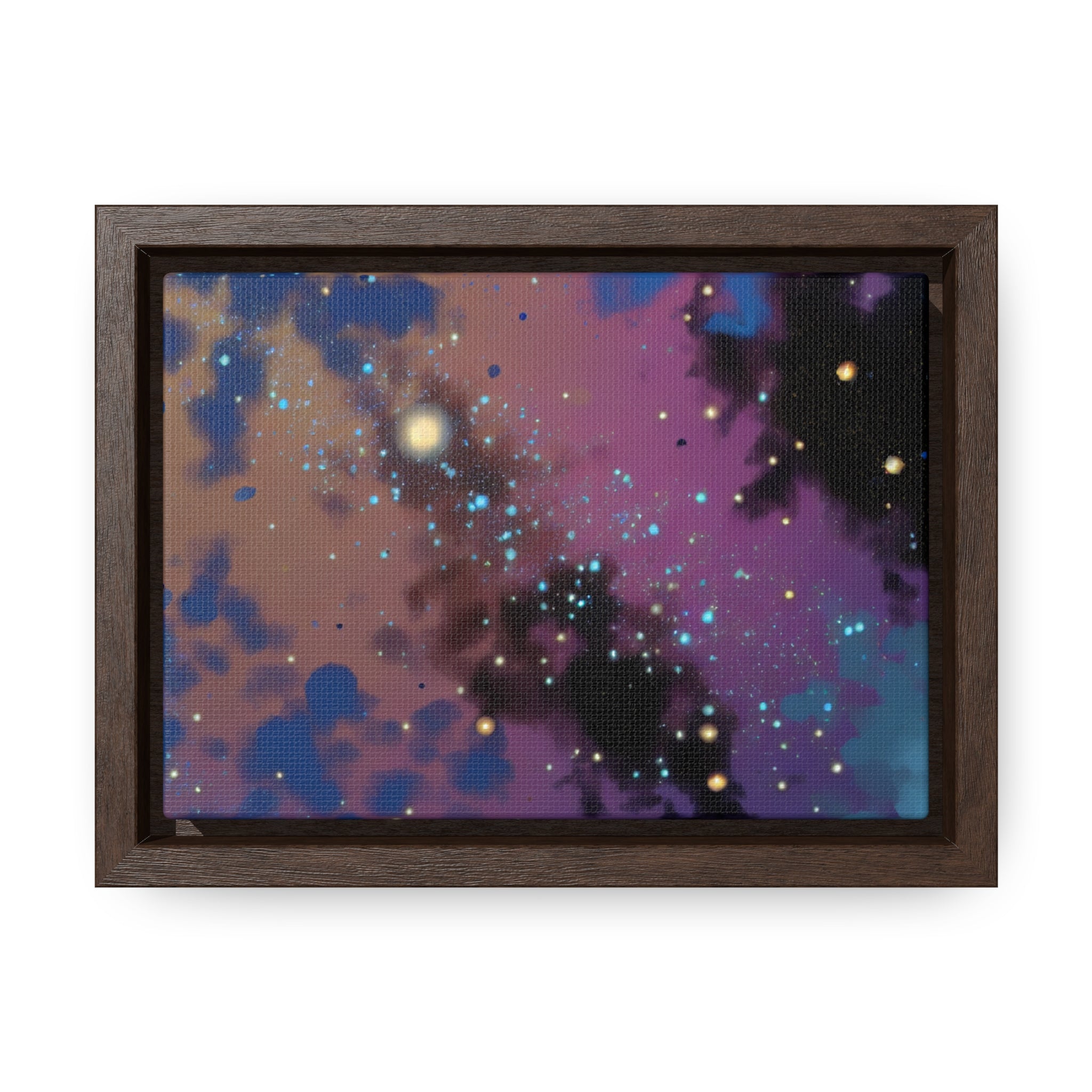 Galactic Whispers and Dreams | Framed Canvas