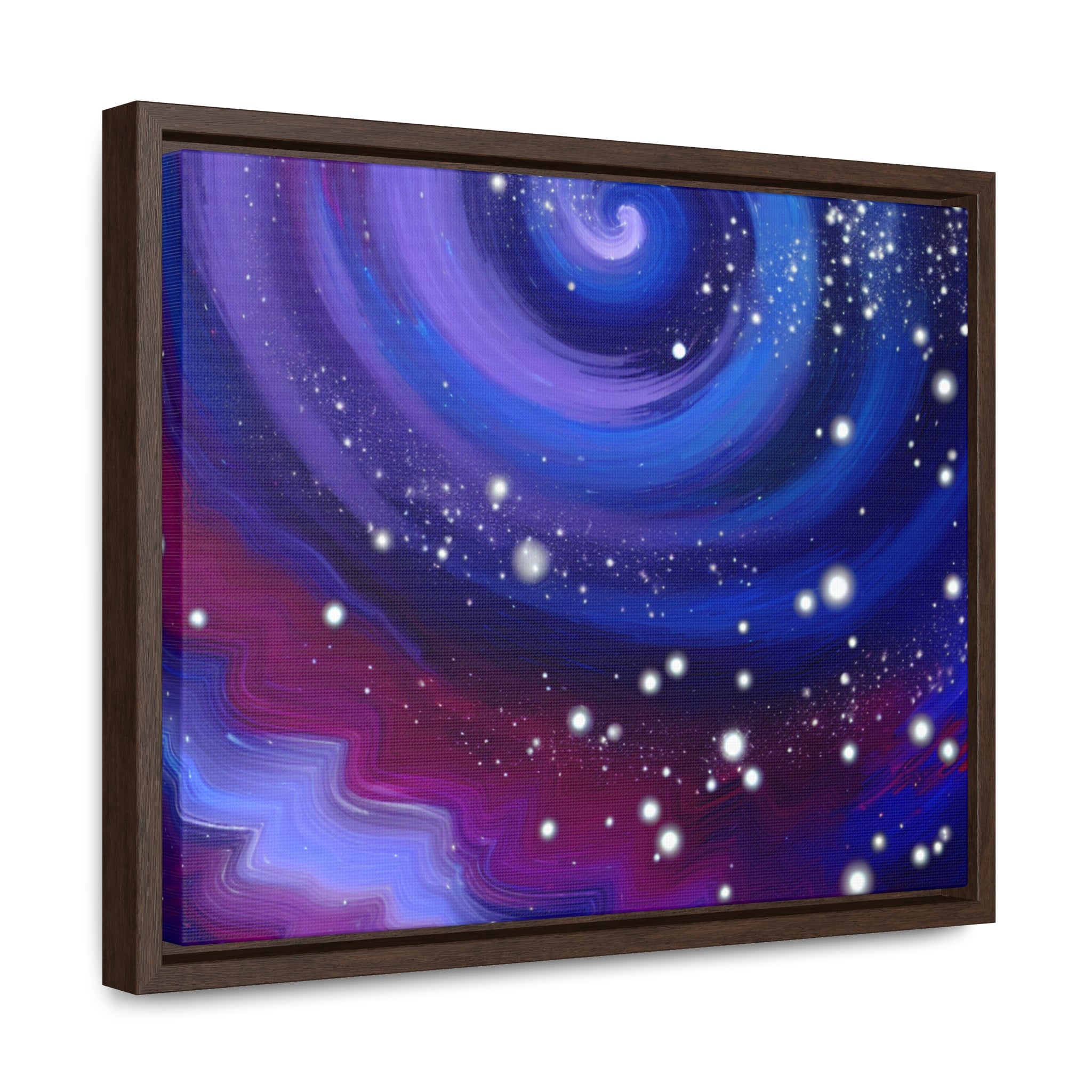 Celestial Whirlwind Dreams | Framed Canvas