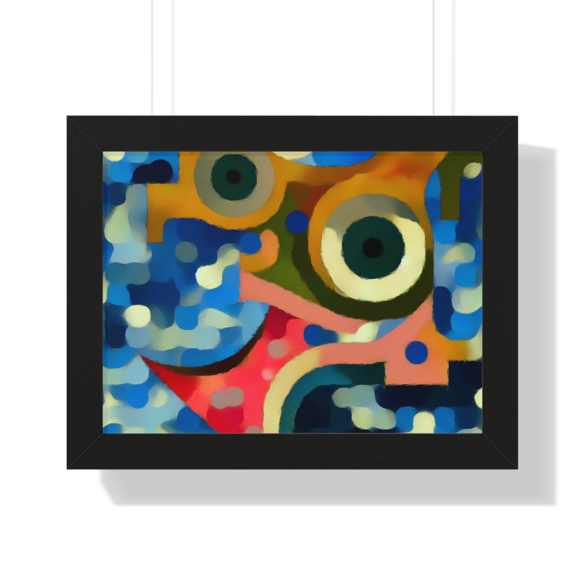 Oceanic Whispers and Kaleidoscope Dreams | Framed Print