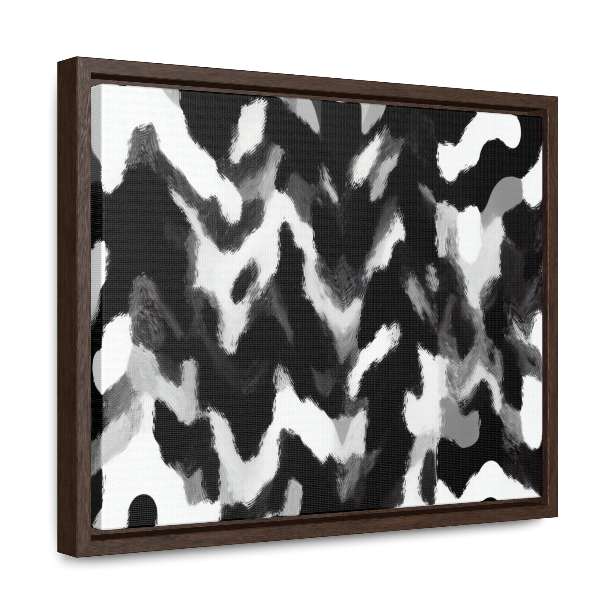 Rhythmic Duality | Framed Canvas