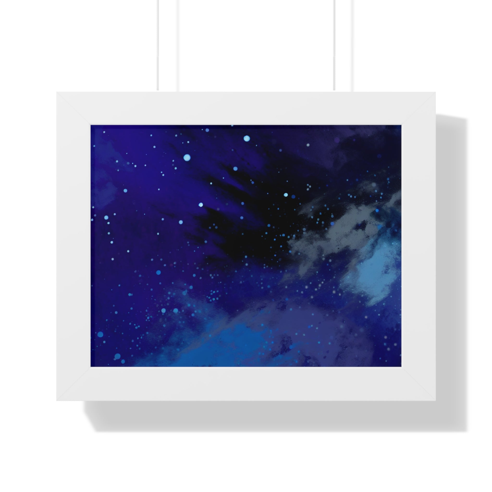 Ethereal Celestial Whirlwind | Framed Print