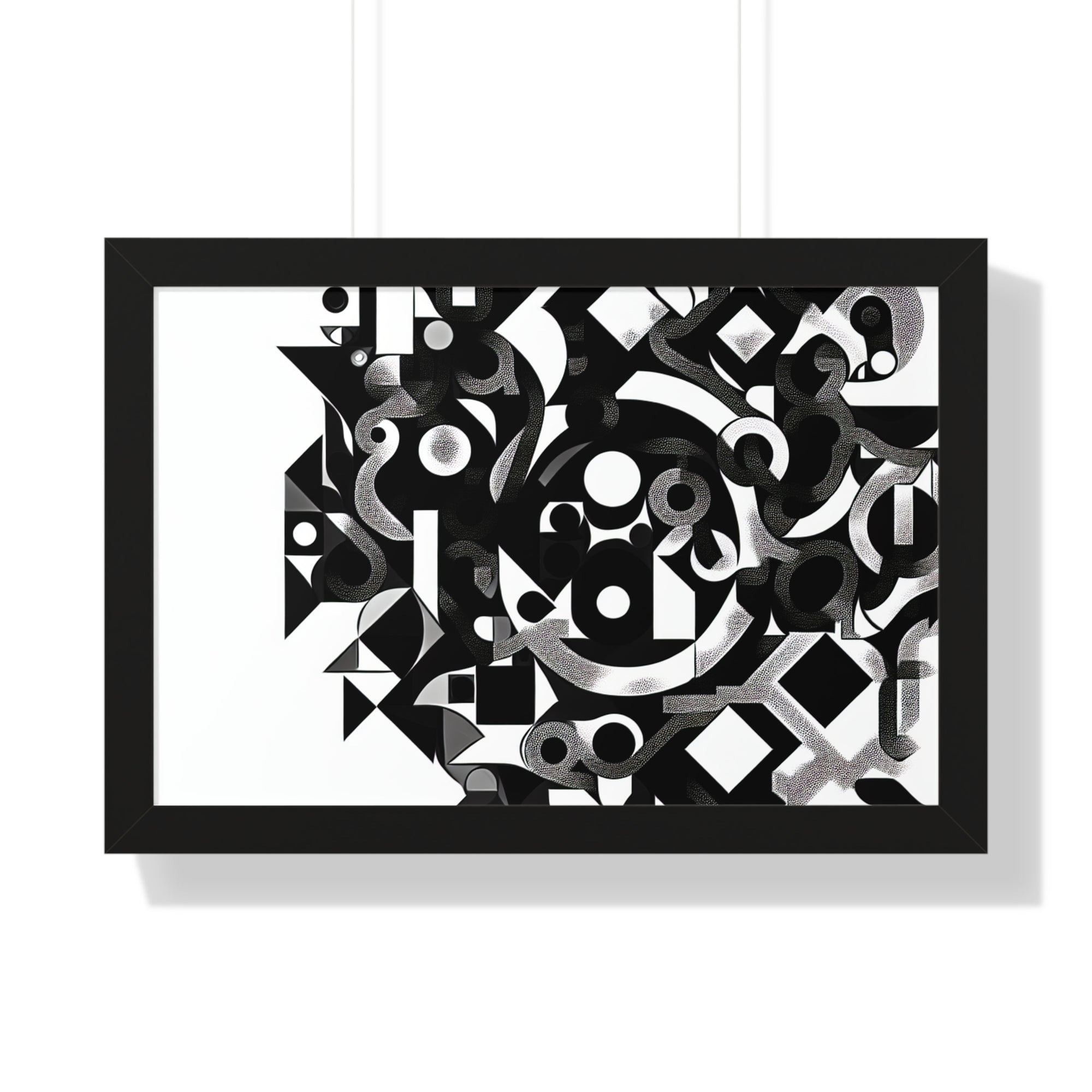Eclipse of Contrast | Framed Print