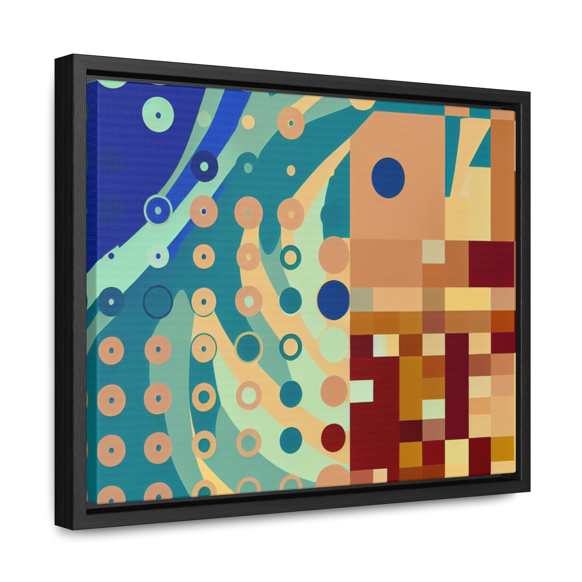 Whirlwind of Colors | Framed Canvas