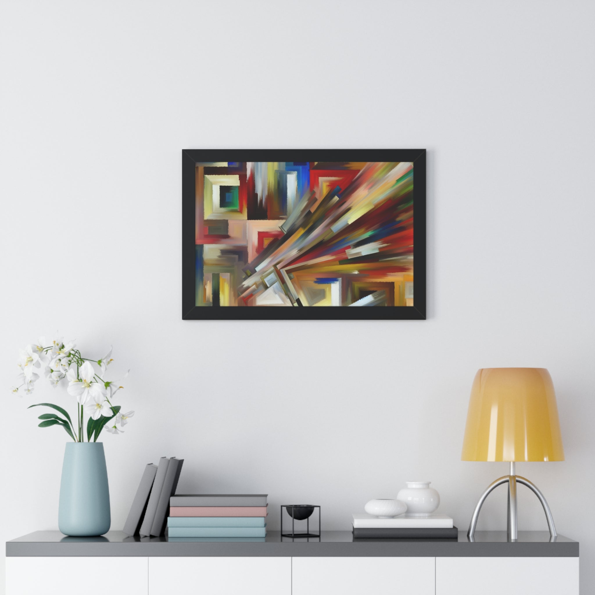 Urban Velocity and Chaos | Framed Print