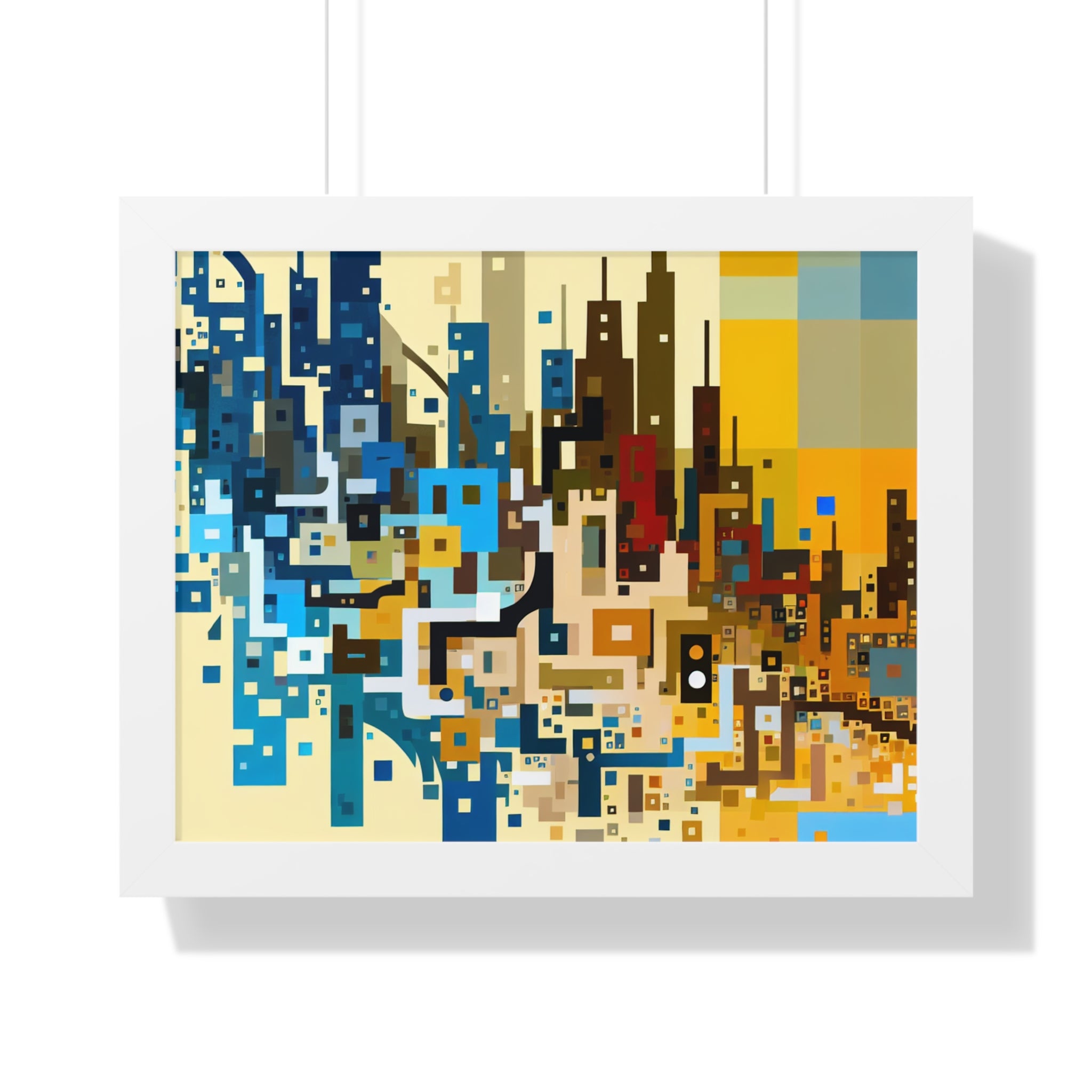 Metro Mirage | Framed Print