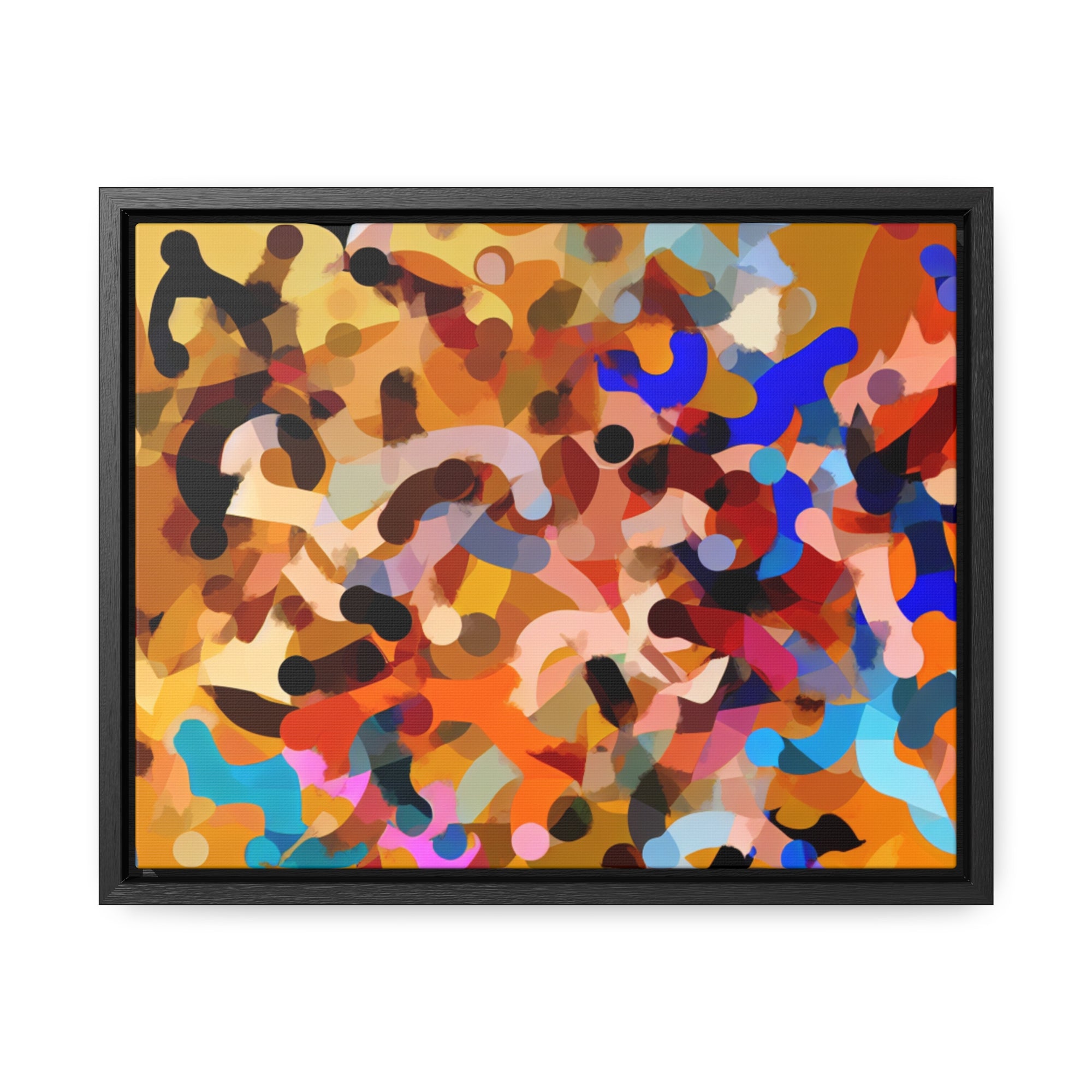 Wild Whispers and Colors | Framed Canvas