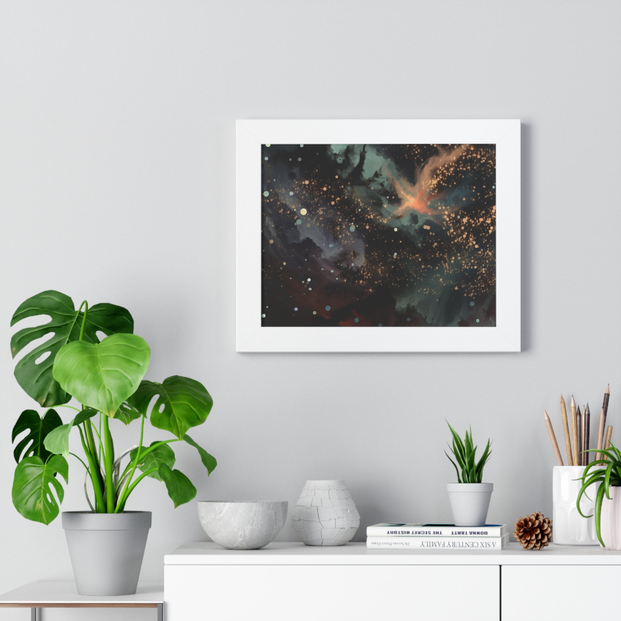 Ethereal Whispers of Infinity | Framed Print