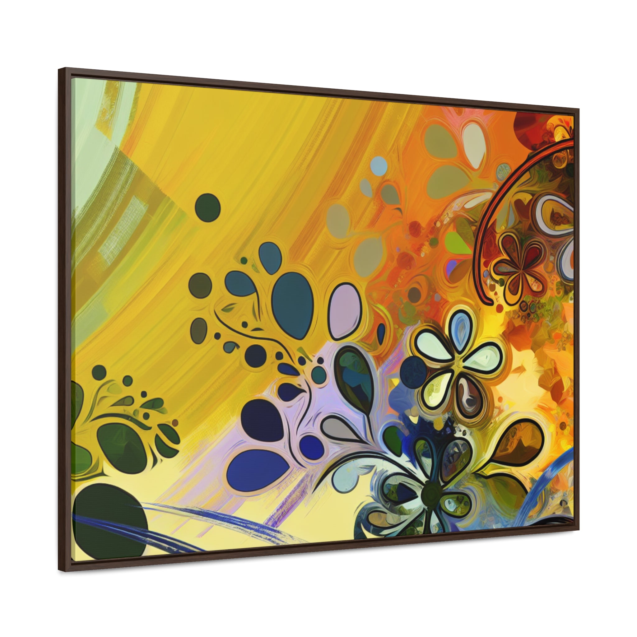 Whimsy in Bloom | Framed Canvas