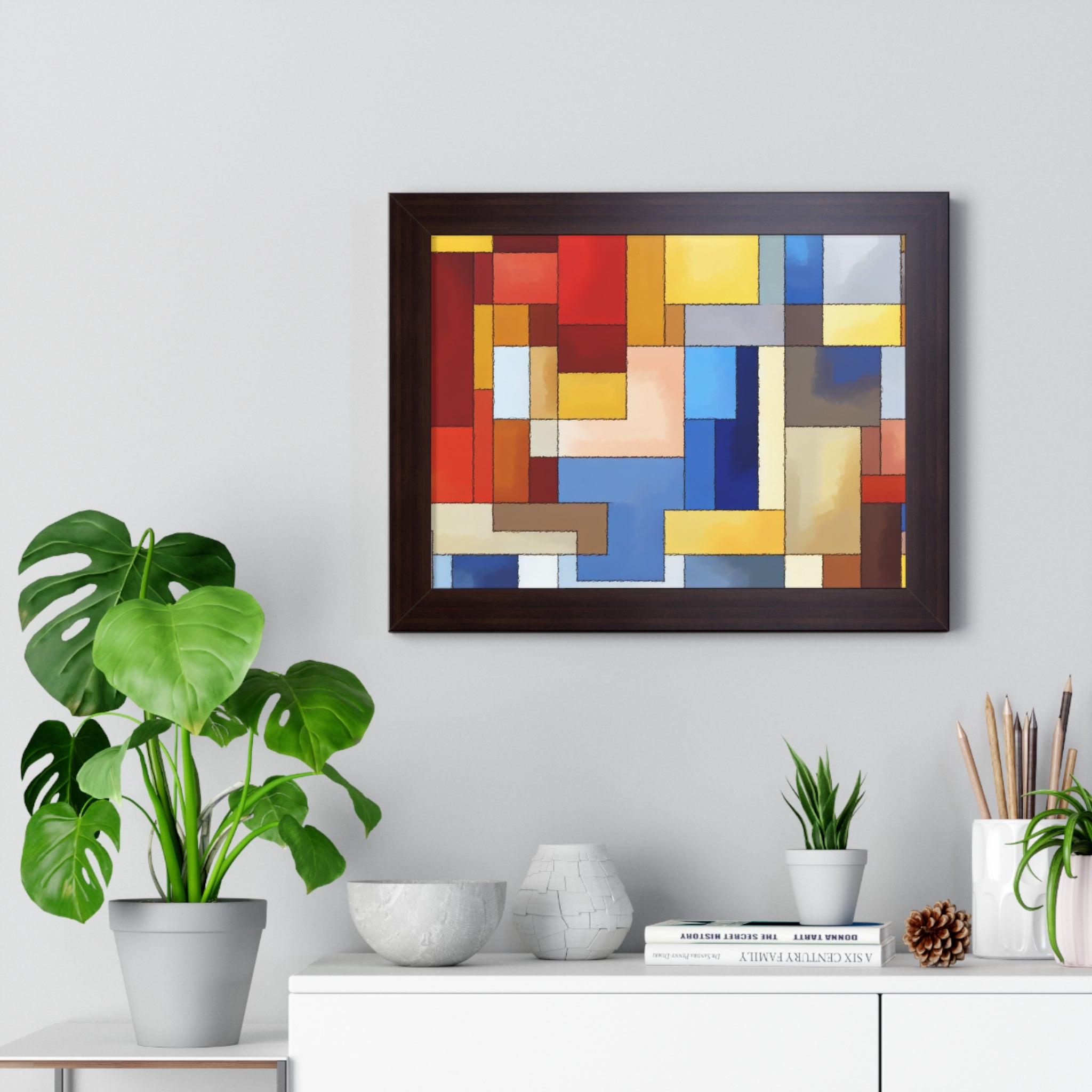 Fragmented Resonance | Framed Print